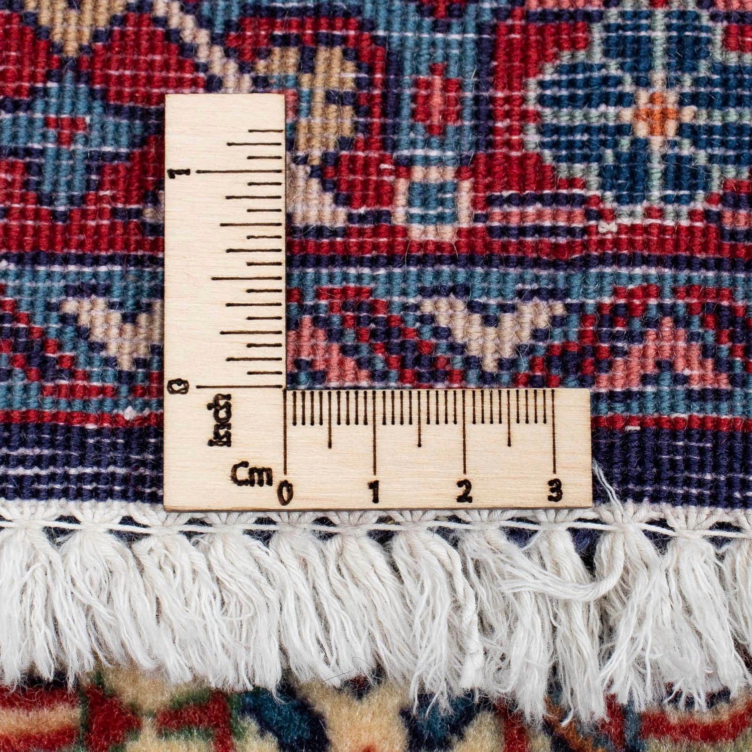 Wollteppich Handgeknüpft rechteckig, cm, x Hamadan 10 75 morgenland, 123 Medaillon mm, Höhe: