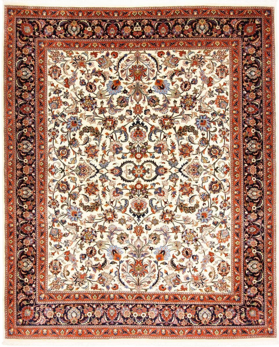 Orientteppich Mashhad Khorasan Sherkat 222x272 Handgeknüpfter Orientteppich, Nain Trading, rechteckig, Höhe: 12 mm