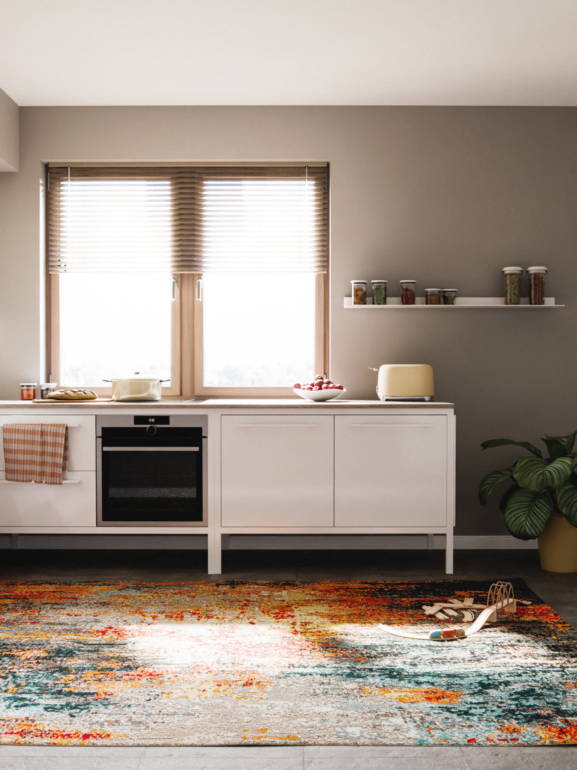 benuta Teppich Casa, rechteckig, Höhe: 11 mm, Teppich Wohnzimmer, Esszimmer günstig online kaufen