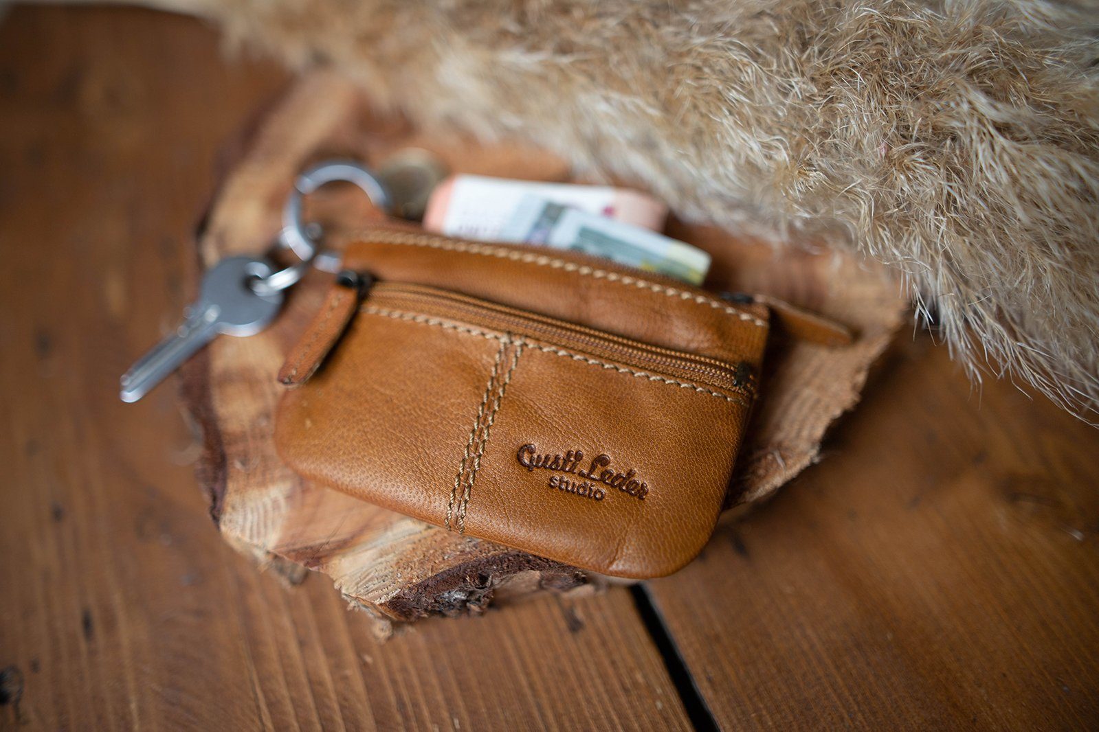 Gusti Leder Schlüsseltasche Gusti Leder Schlüsseltasche Rook (1-tlg), Schlü günstig online kaufen