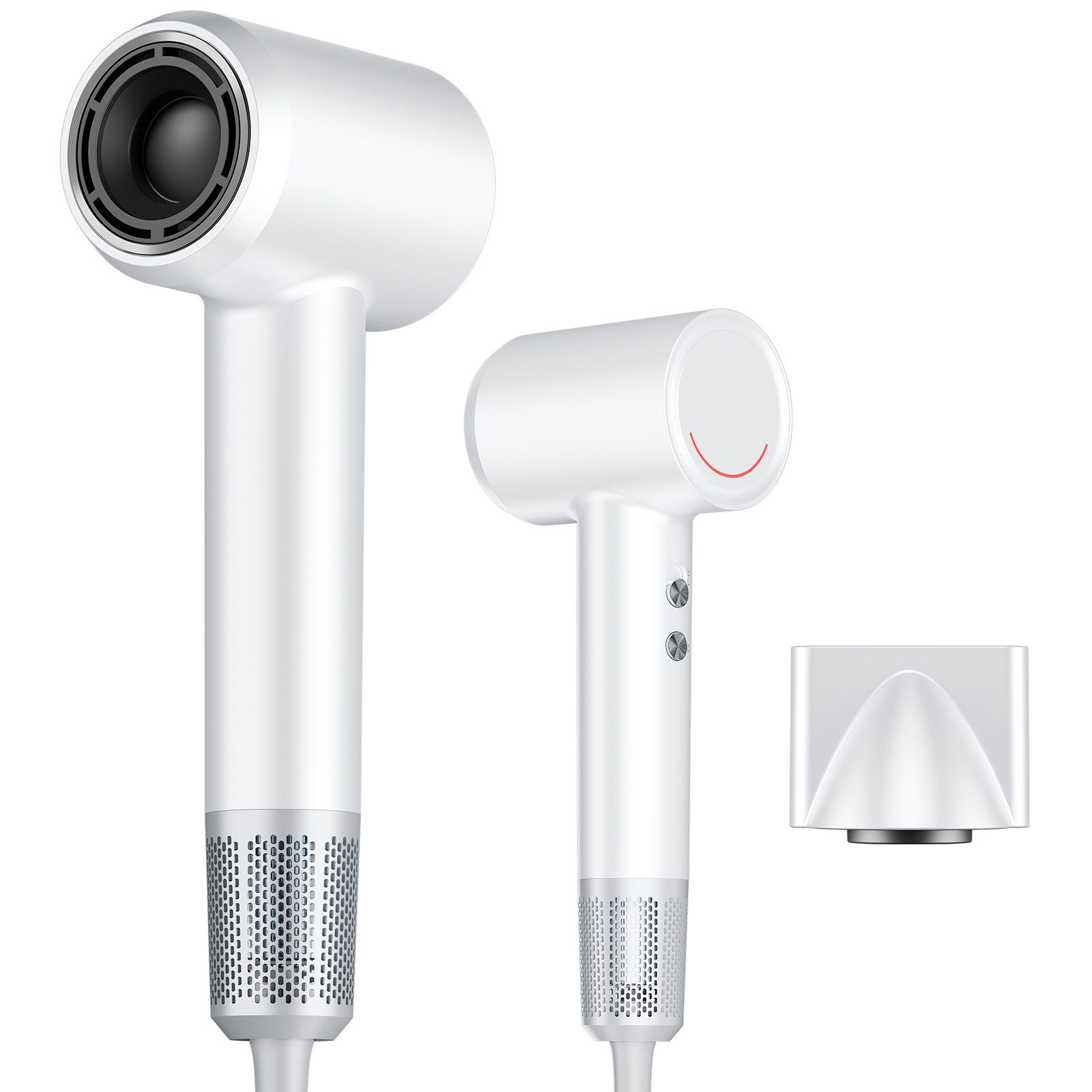 Sytifro Ionic-Haartrockner mit Lockenstab, 2025 Neue 130.000 U/Min Чиститьloser Super Föhn, 1600 W, Vierfache Pflegetechnologie, Schnelltrocknender Фены, 300 Millionen negativen Ionen Haarföhn