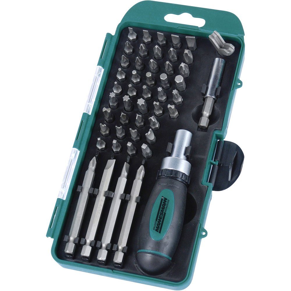 Brüder Mannesmann Werkzeuge Bit-Set Brüder Mannesmann M29893 Bit-Set 49teilig
