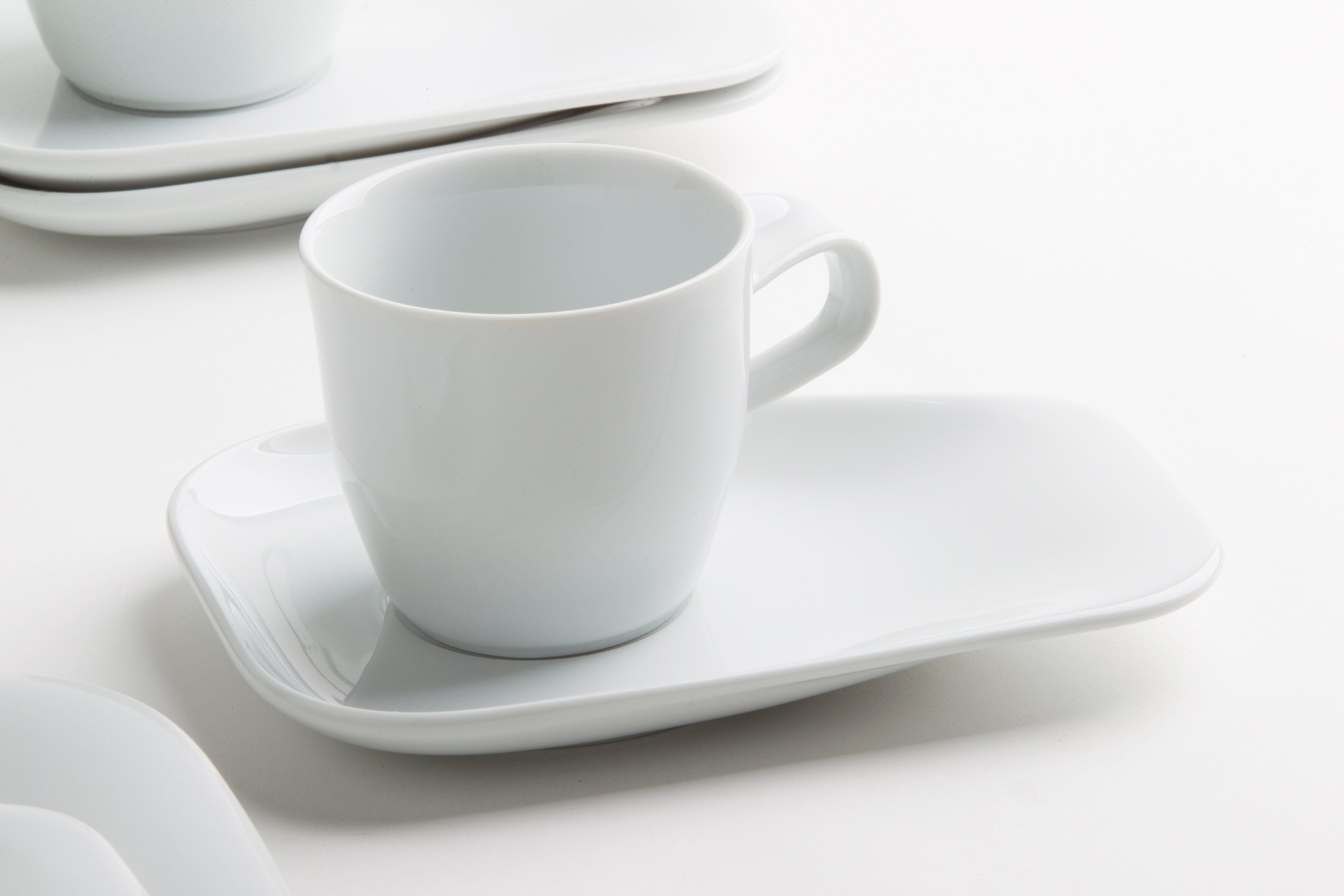 KAHLA Kaffeeservice Elixyr 12 tlg. (12-tlg), 4 Personen, Porzellan, Made in Germany