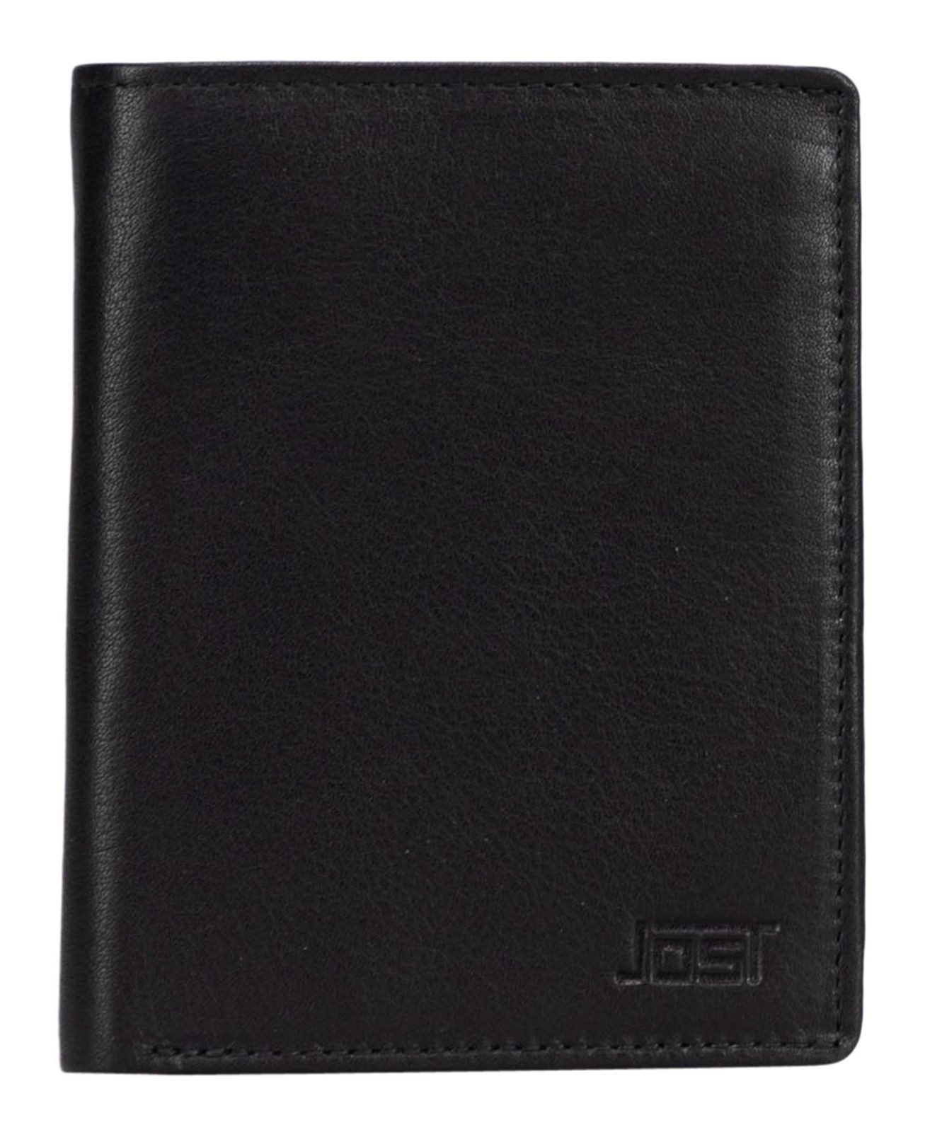 Jost Geldbörse Wallet, aus echtem Leder mit RFID-Blocker Schutz