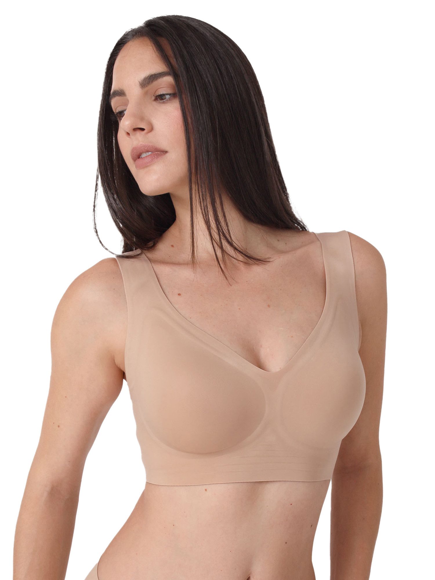 Sassa Bustier 2er Pack Bustier Bonded Micro (Packung, 2-tlg)