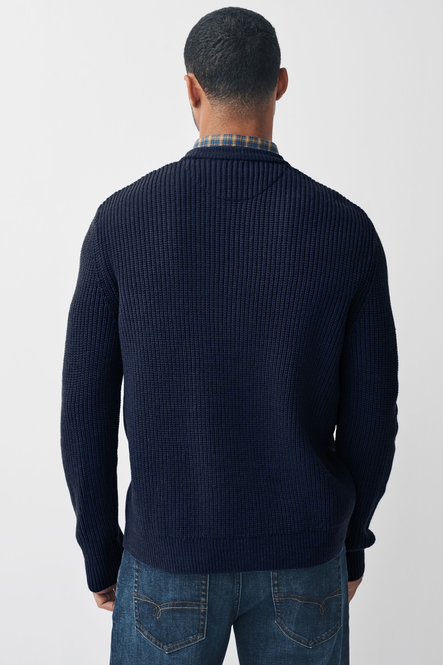Next 2-in-1-Pullover Regular Fit Pullover mit eingenähtem Kragen (1-tlg) günstig online kaufen