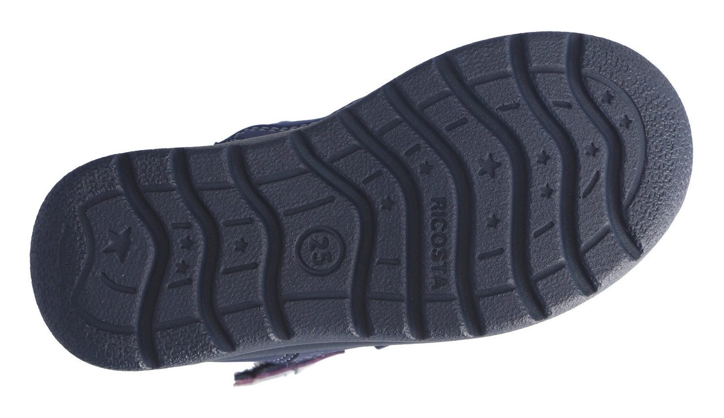 Ricosta Annika WMS: normal Winterstiefel Blinkschuh mit Warmfutter, Größenschablone zum Download