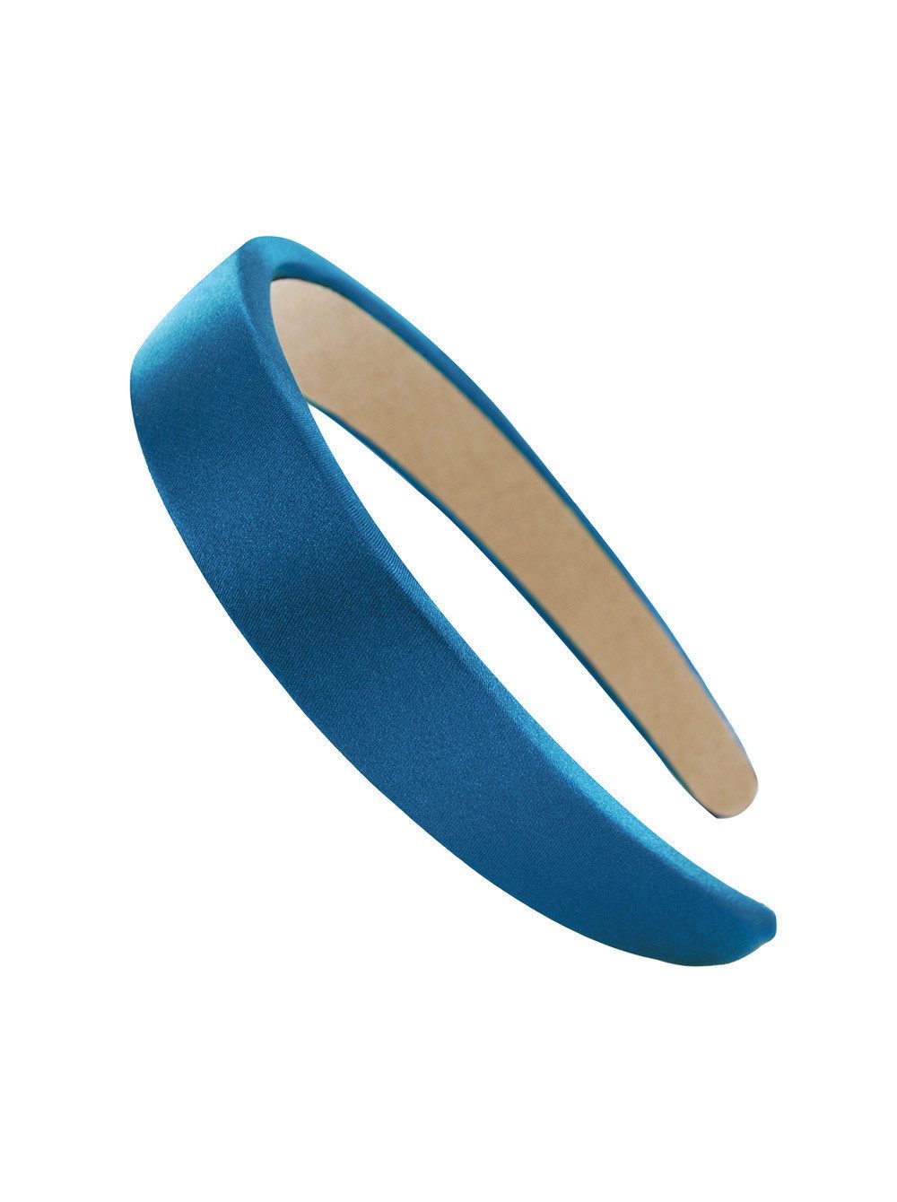 axy Haarreif Haarreif mit Stoff gepolstertes Candy Colours, Vintage Damen Haareifen Haarband Satin Bezogen