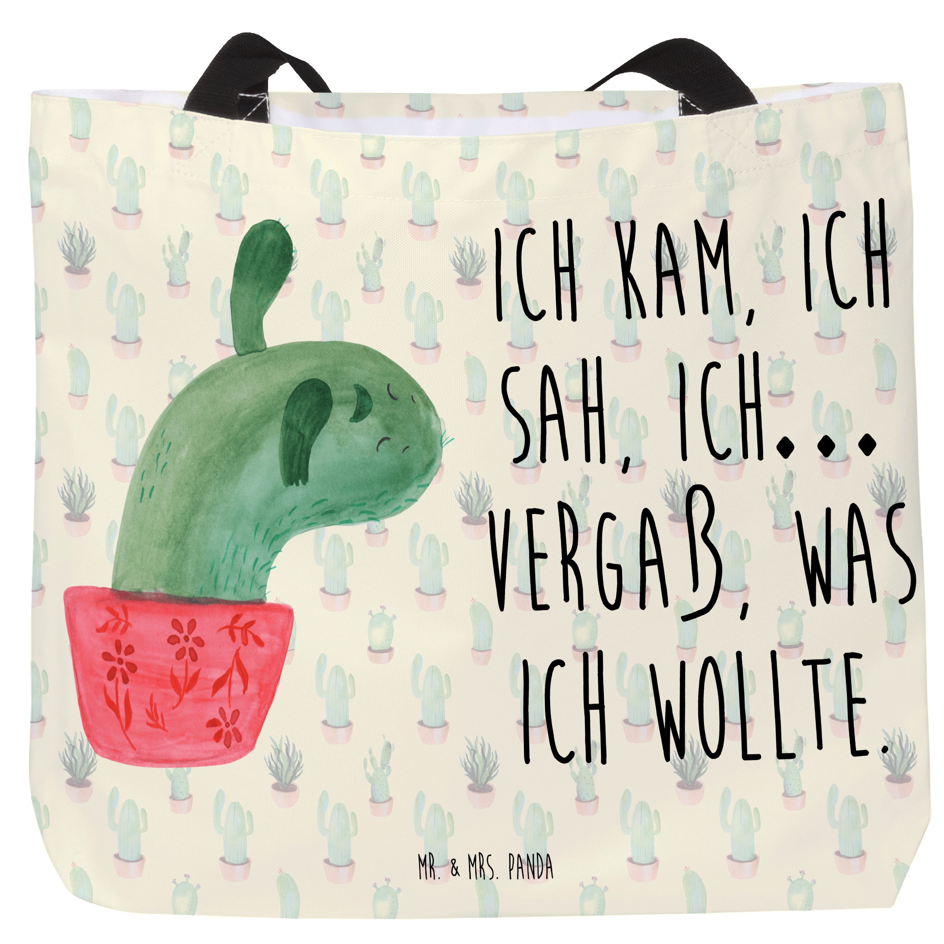 Shopper Kaktus Mama, Tote Bag, Kaktus Grün, Tasche, Motivation, Ärger, Strand