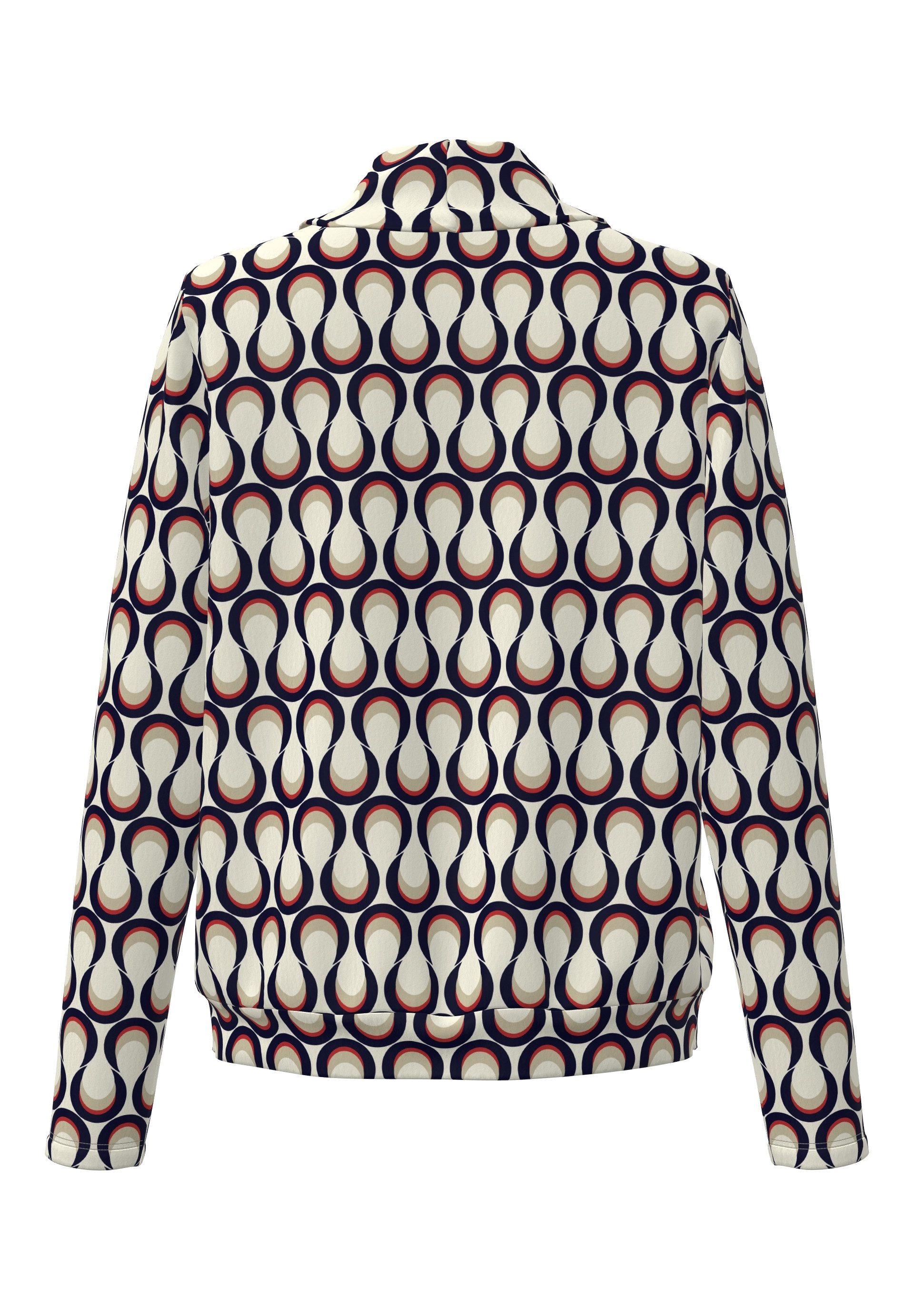 FRANK WALDER Langarmshirt mit locker fallendem Rollkragen günstig online kaufen