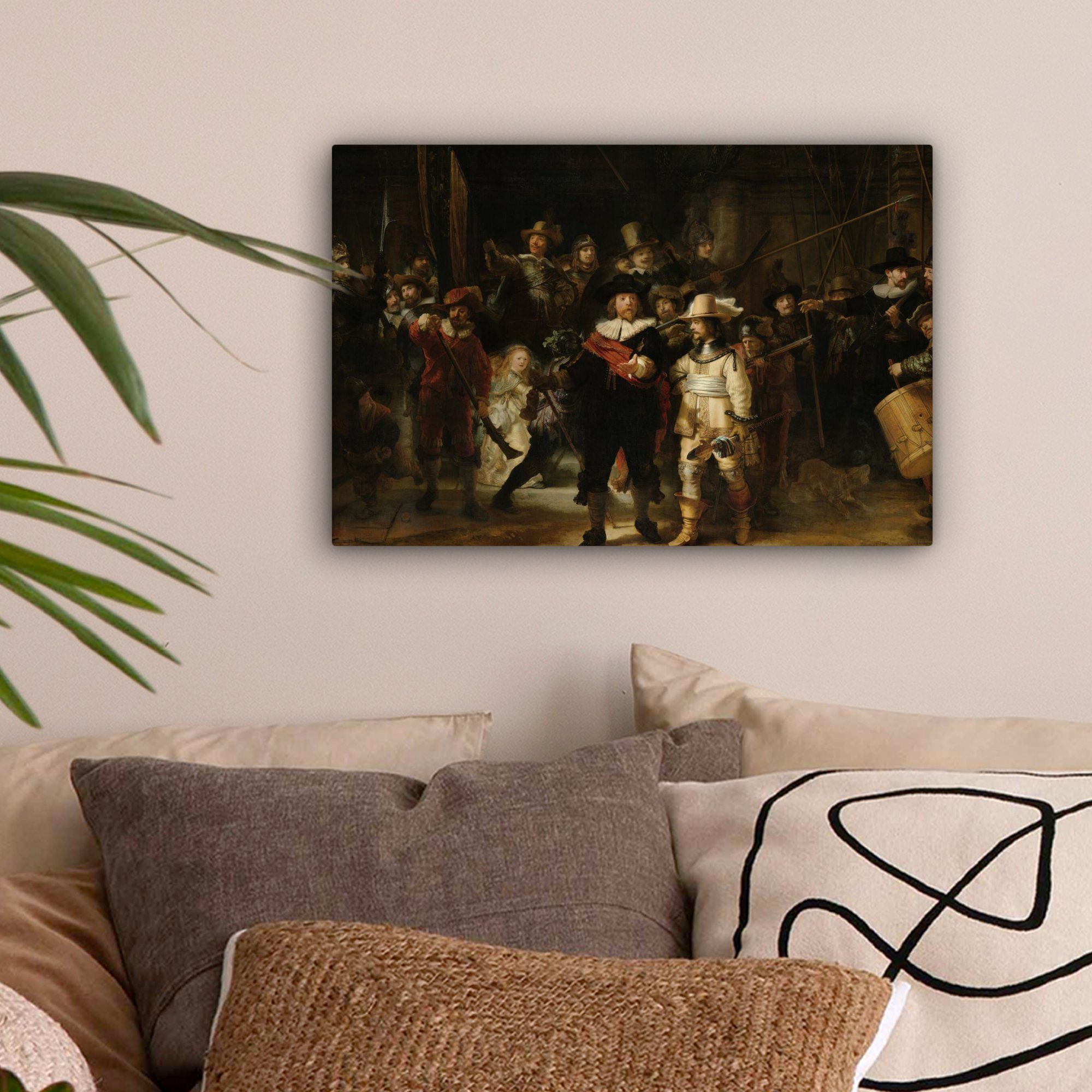 OneMillionCanvasses® Leinwandbild Die Nachtwache - Kunst günstig online kaufen