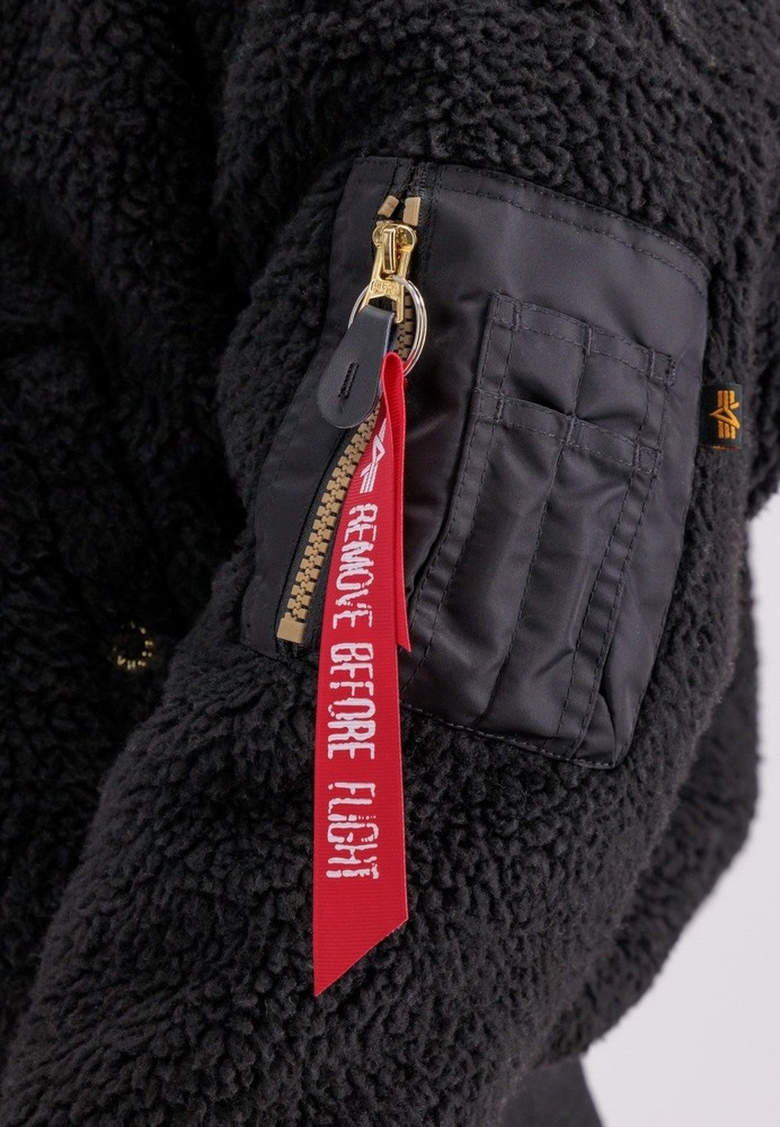Alpha Industries Kapuzenpullover Teddy Hoody Wmn