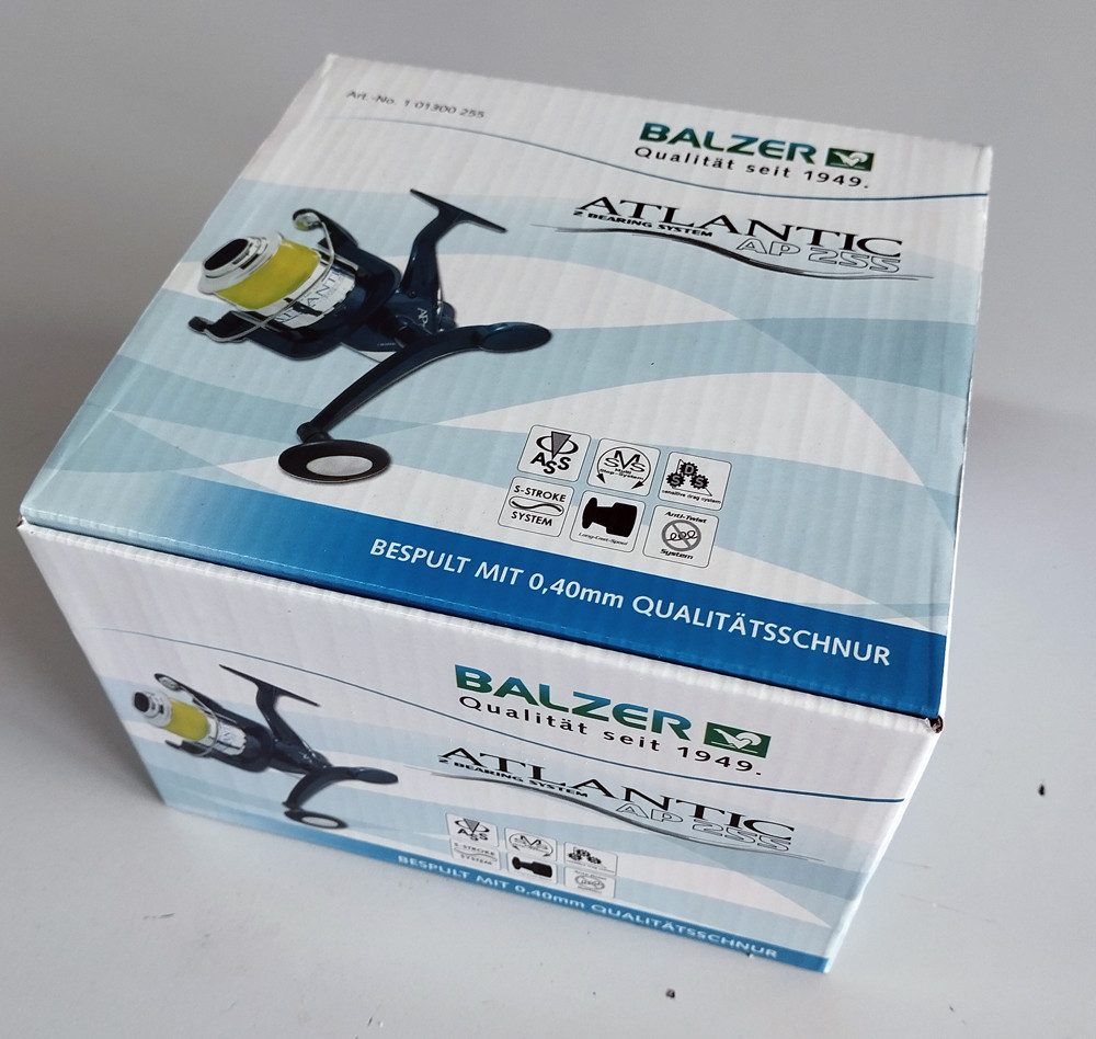 Balzer Stationärrolle Balzer Hecht- und Brandungsrolle Atlantic AP255), Balzer Hecht- und Brandungsrolle Atlantic AP255