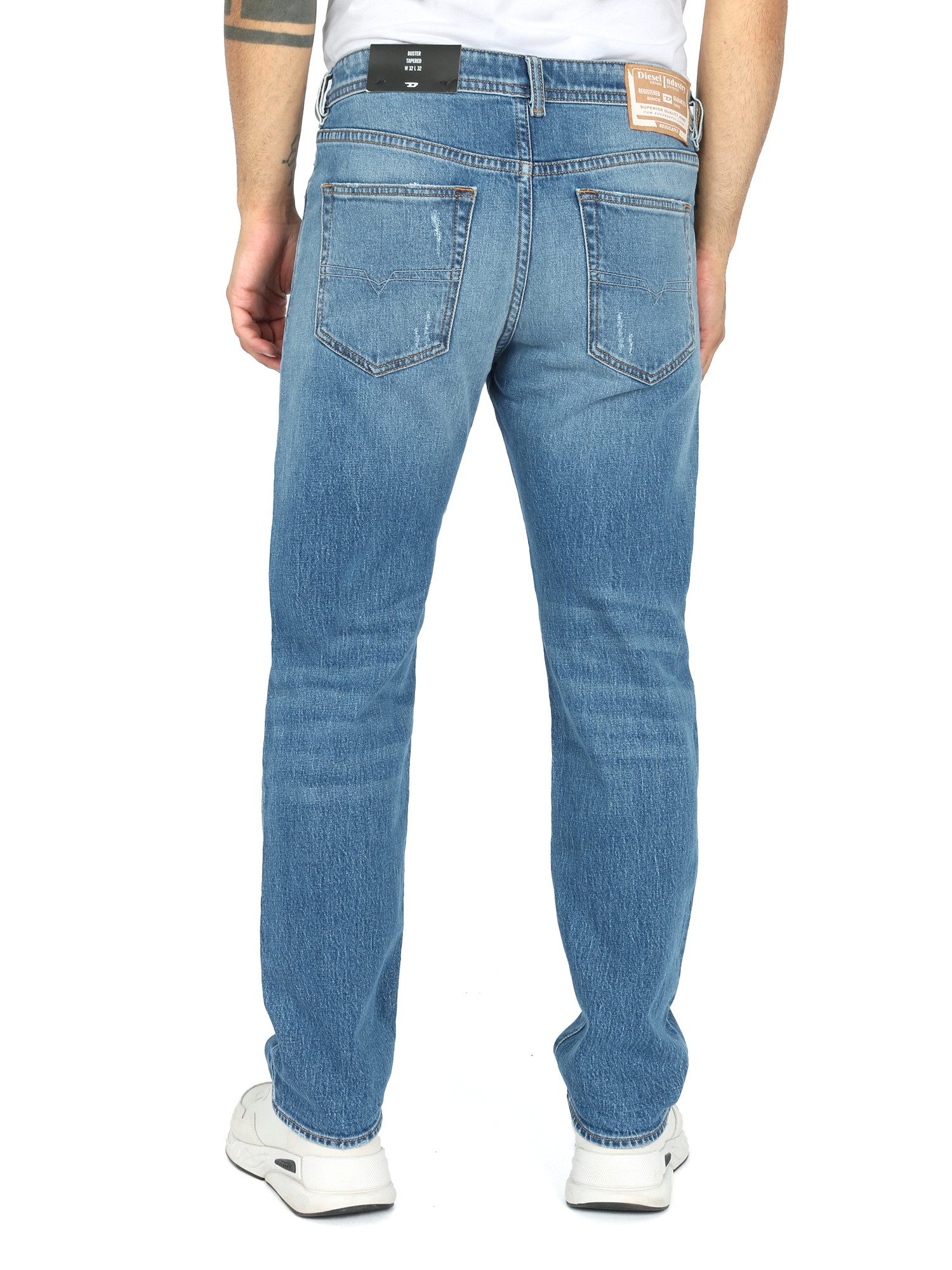Diesel Tapered-fit-Jeans Regular Fit - BUSTER-X R9A19 günstig online kaufen