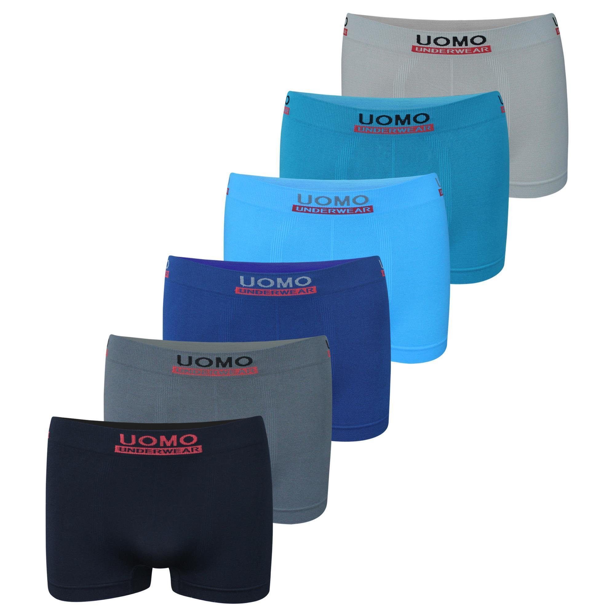 Jungen Retro-Pants Boxershorts Boxershorts 12-St) LOREZA Shorts (Spar-Packung, Unterhosen Microfaser 12 Schlüpf