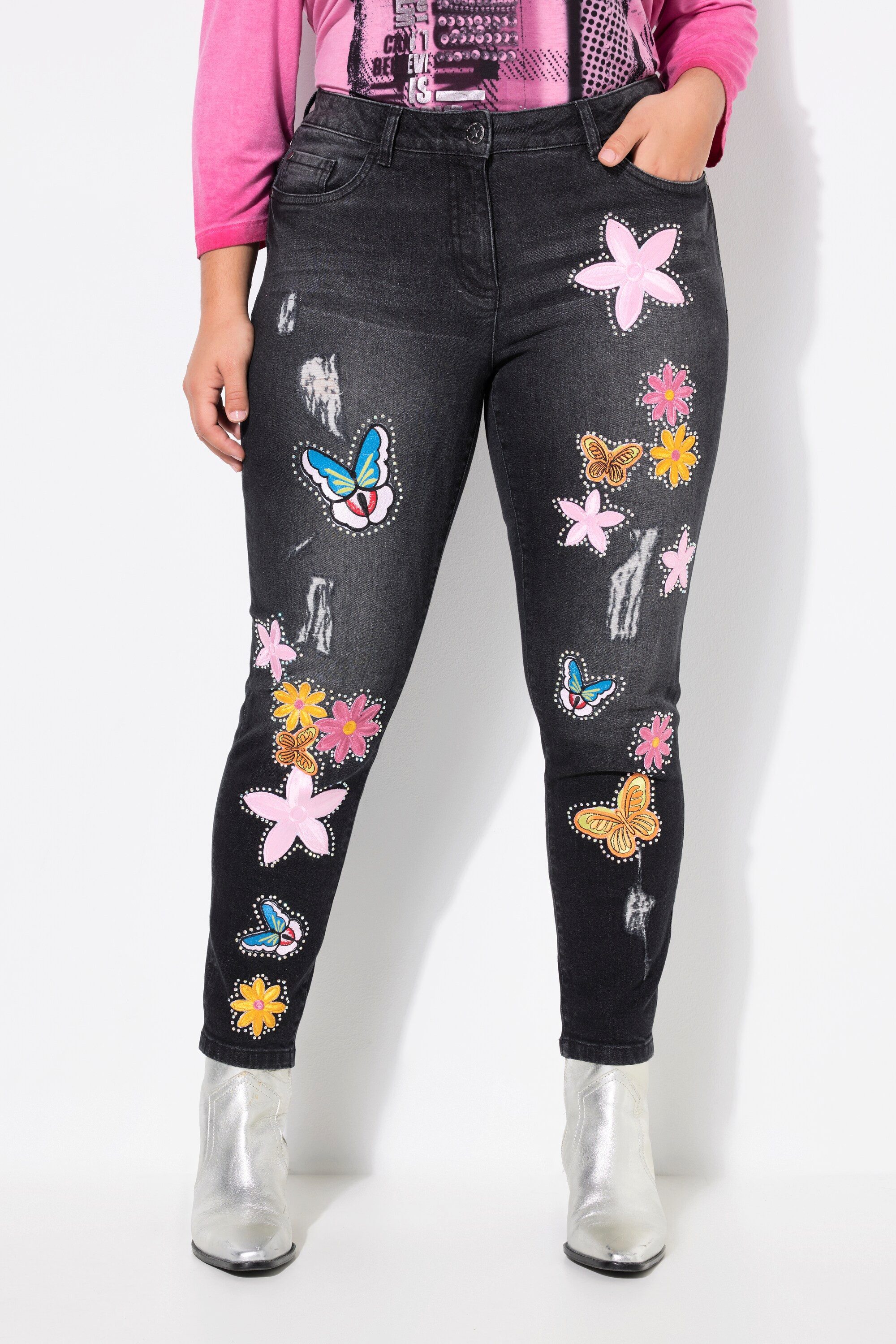 Angel of Style Regular-fit-Jeans 7/8-Slimjeans schmale günstig online kaufen