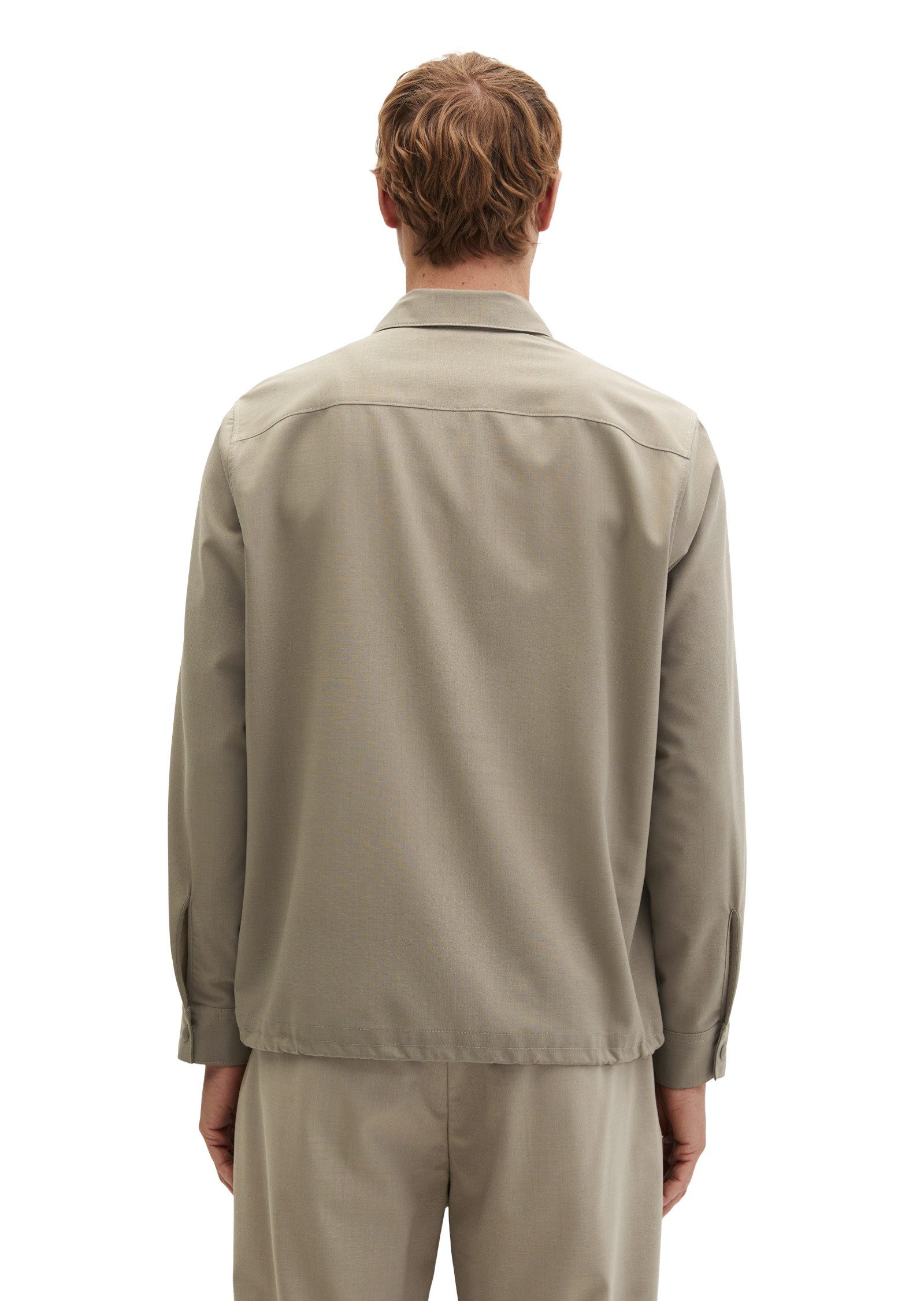 Marc O'Polo Kurzjacke aus dehnbarem Tech Wool Blend