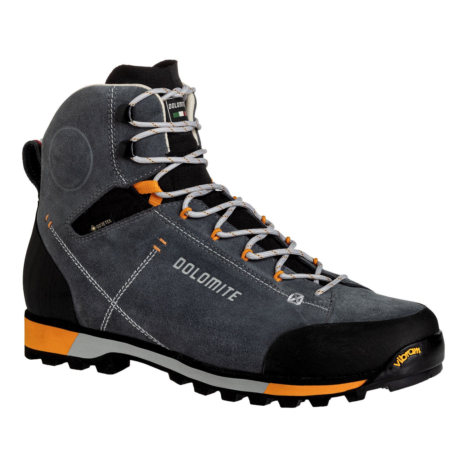 Dolomite Cinquantaquattro Hike Evo GTX M´S Wanderschuh mit Schnürsenkelhaken 1076 gunmetal grey