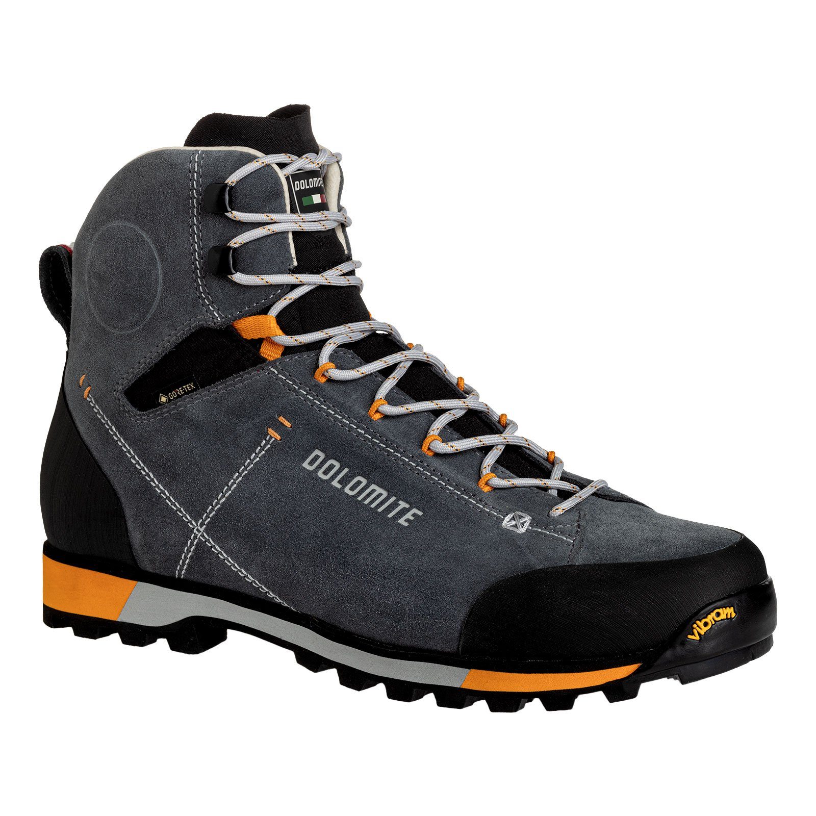 Dolomite Cinquantaquattro Hike Evo GTX M´S Wanderschuh mit Schnürsenkelhaken 1076 gunmetal grey | 