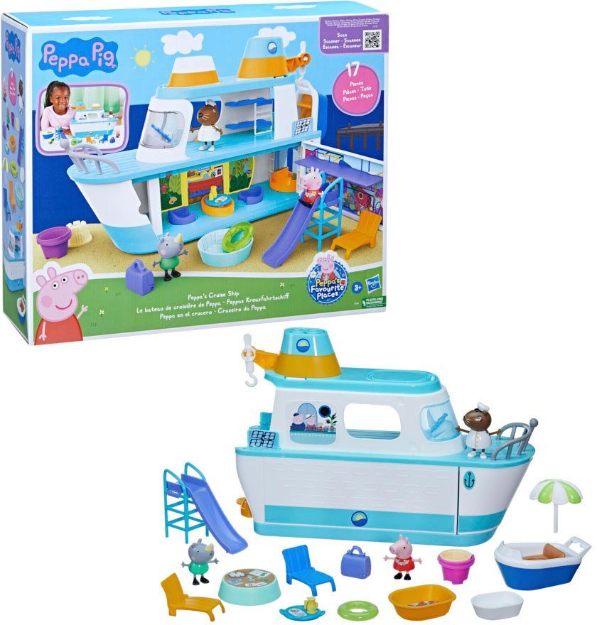 Hasbro Spielwelt Peppa Pig, Peppas Kreuzfahrtschiff