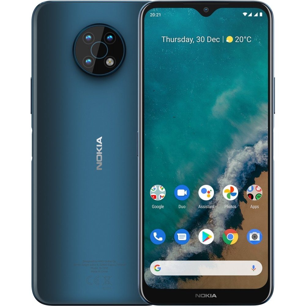 Nokia G50 5G GB / GB (6,8 GB Smartphone - Speicherplatz) ocean Zoll, 4 Smartphone 64 blue - 64