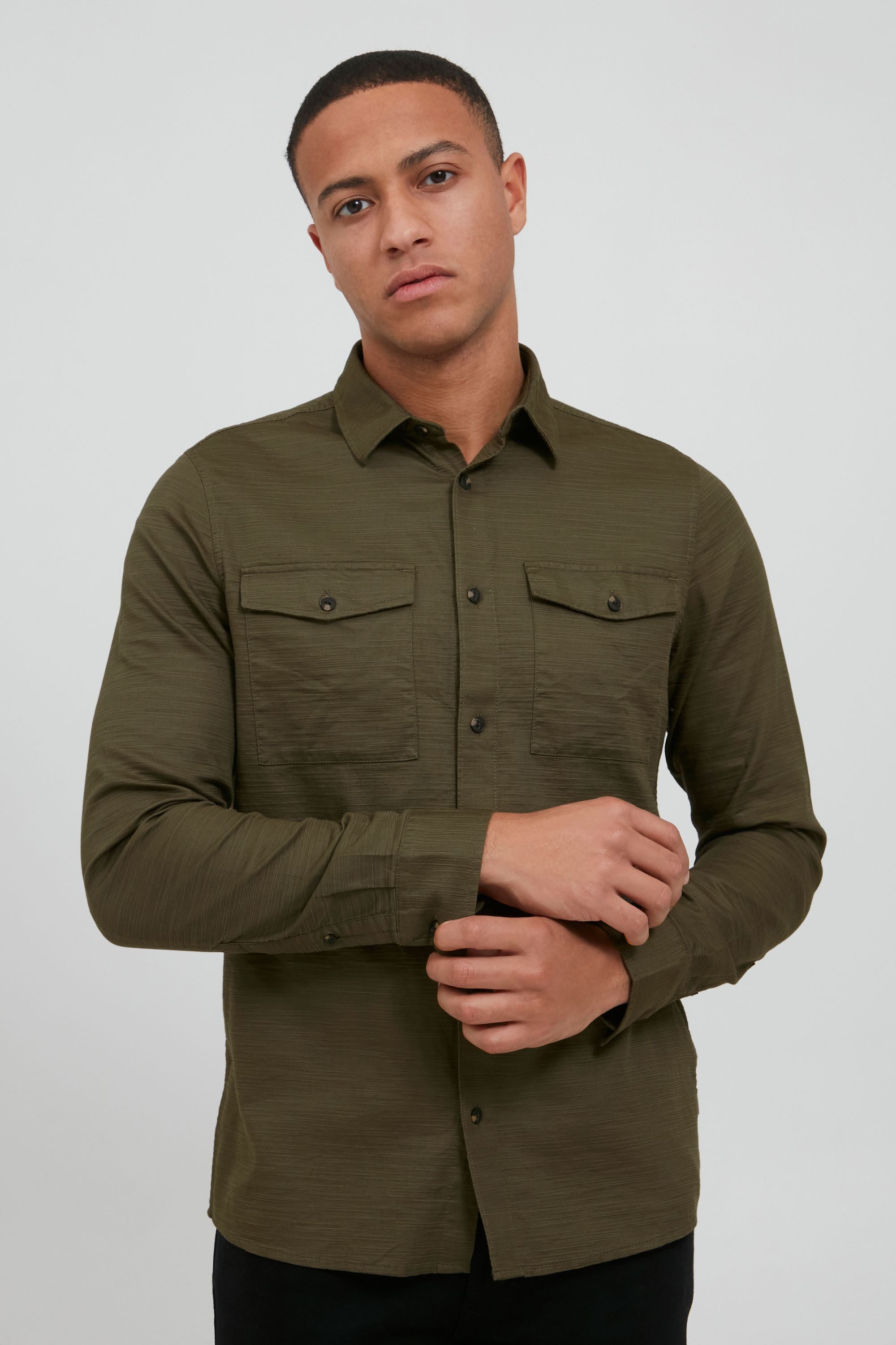 !Solid Langarmhemd SDTim 21105667 Klassisches Freizeithemd mit langen Armen