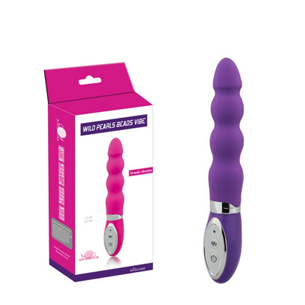 NEZEND Vibrator G Punkt Raupenvibrator 1-tlg) Vibrator, mit (Packung, Lila Silikon Klitorisstimulation