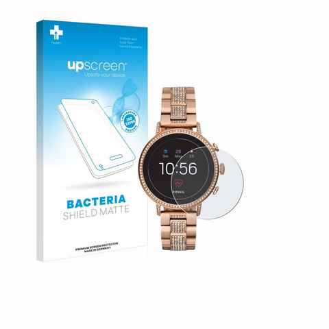 upscreen Schutzfolie für Fossil Q Venture HR (4.Gen), Displayschutzfolie, Folie Premium matt entspiegelt antibakteriell
