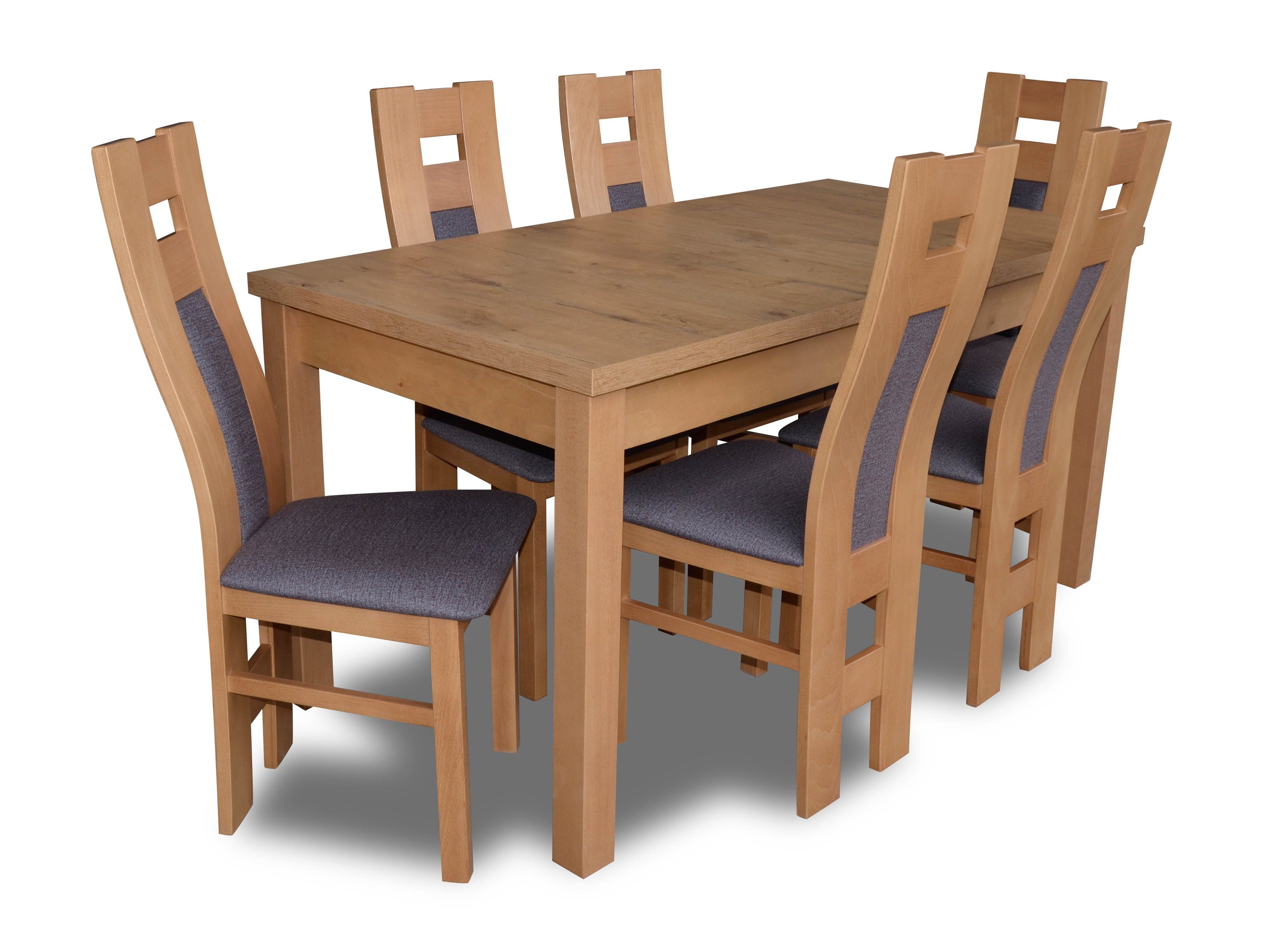 Stuhl-Set Tischplatte und Essgruppe Tisch- 6 Laminat Tischgruppe Beautysofa Sitzgruppe