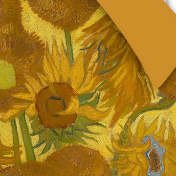 Bettwäsche Wendebettwäsche "Tournesol", Beddinghouse x Van Gogh Museum, Mako-Satin, 2 teilig, Blumen