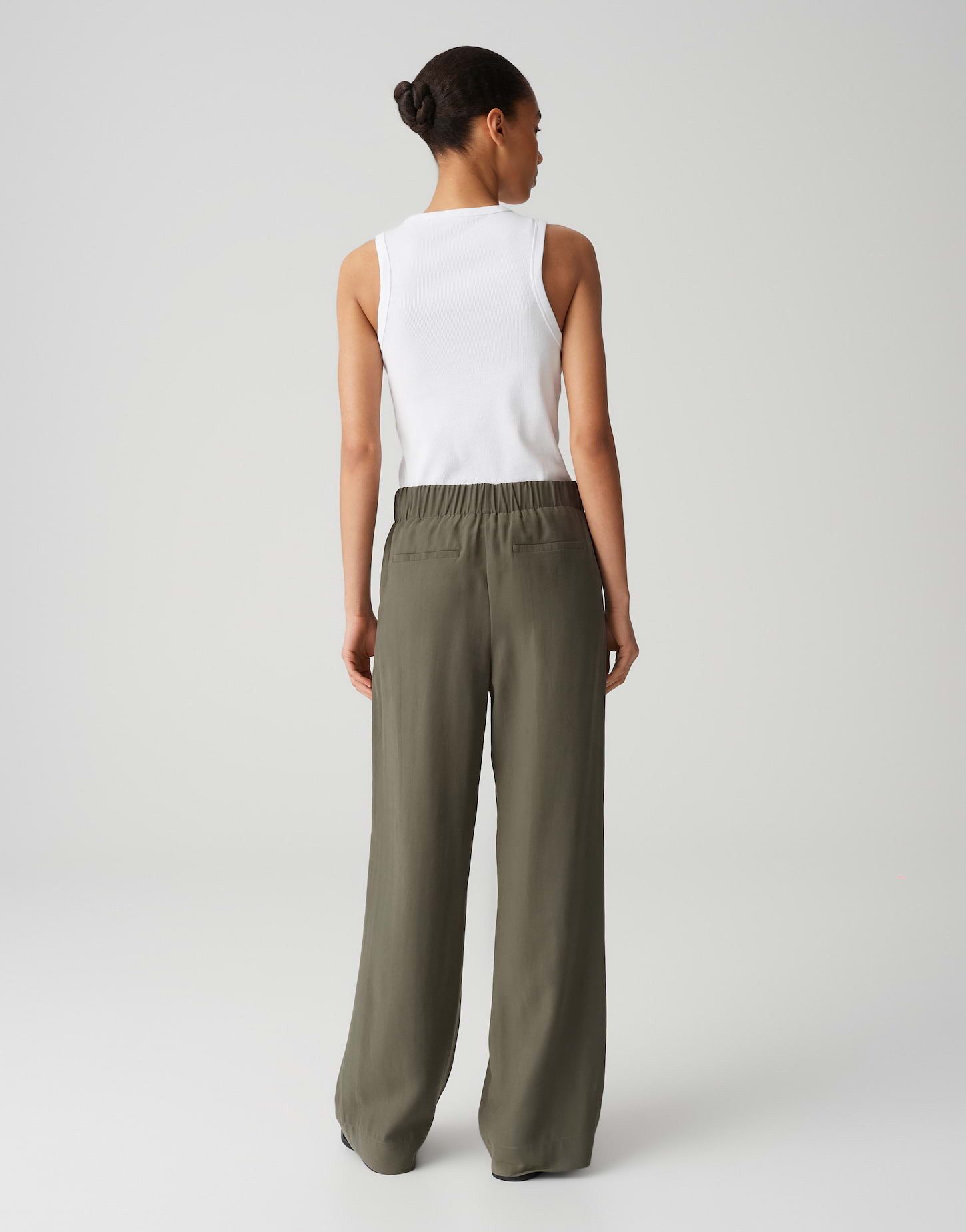 OPUS Stoffhose MAROU CARGO mit Komfortbund Long, aufgesetzte Cargotaschen, elastischer Gummibund