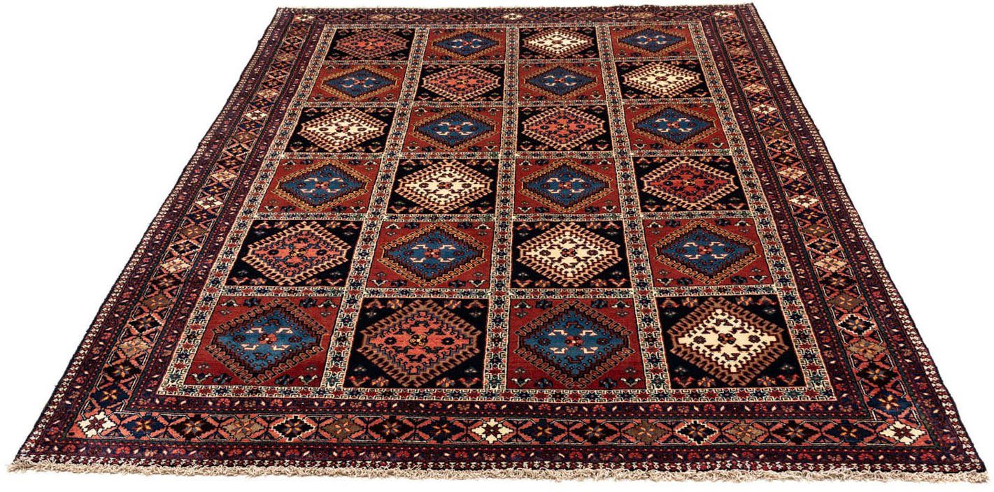 Wollteppich Yalameh Durchgemustert Rosso chiaro 295 x 205 cm, morgenland, rechteckig, Höhe: 10 mm, Unikat mit Zertifikat | Kurzflor-Teppiche