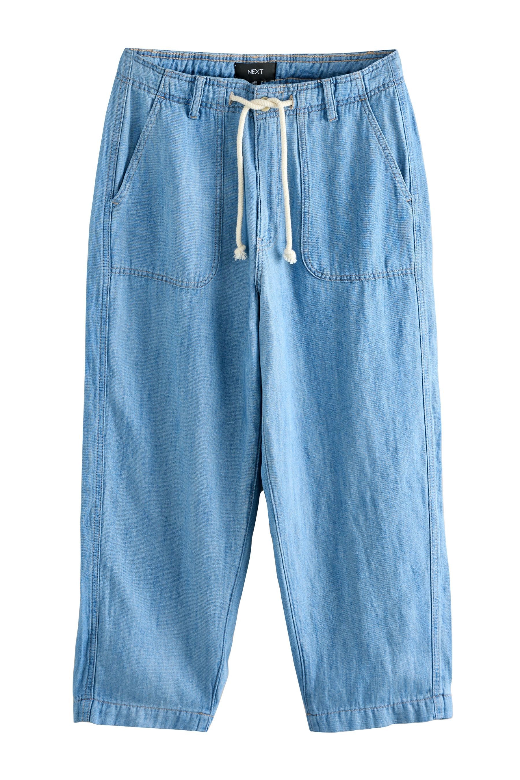 Next Cargojeans Leichte, verkürzte Utility-Jeans, Kurzgröße (1-tlg) günstig online kaufen