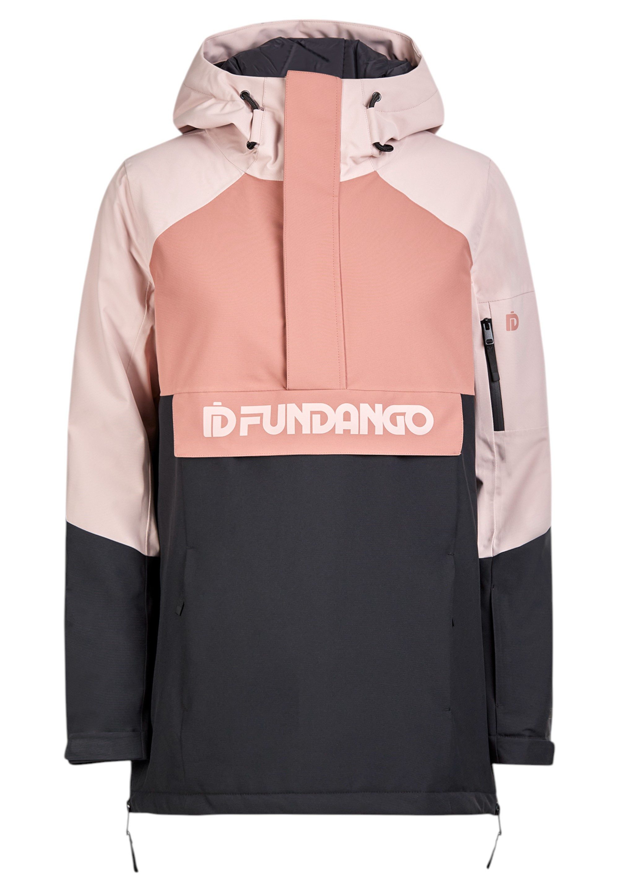 Fundango Winterjacke Birch ECO Logo Anorak technische Schlupfjacke für Ski günstig online kaufen