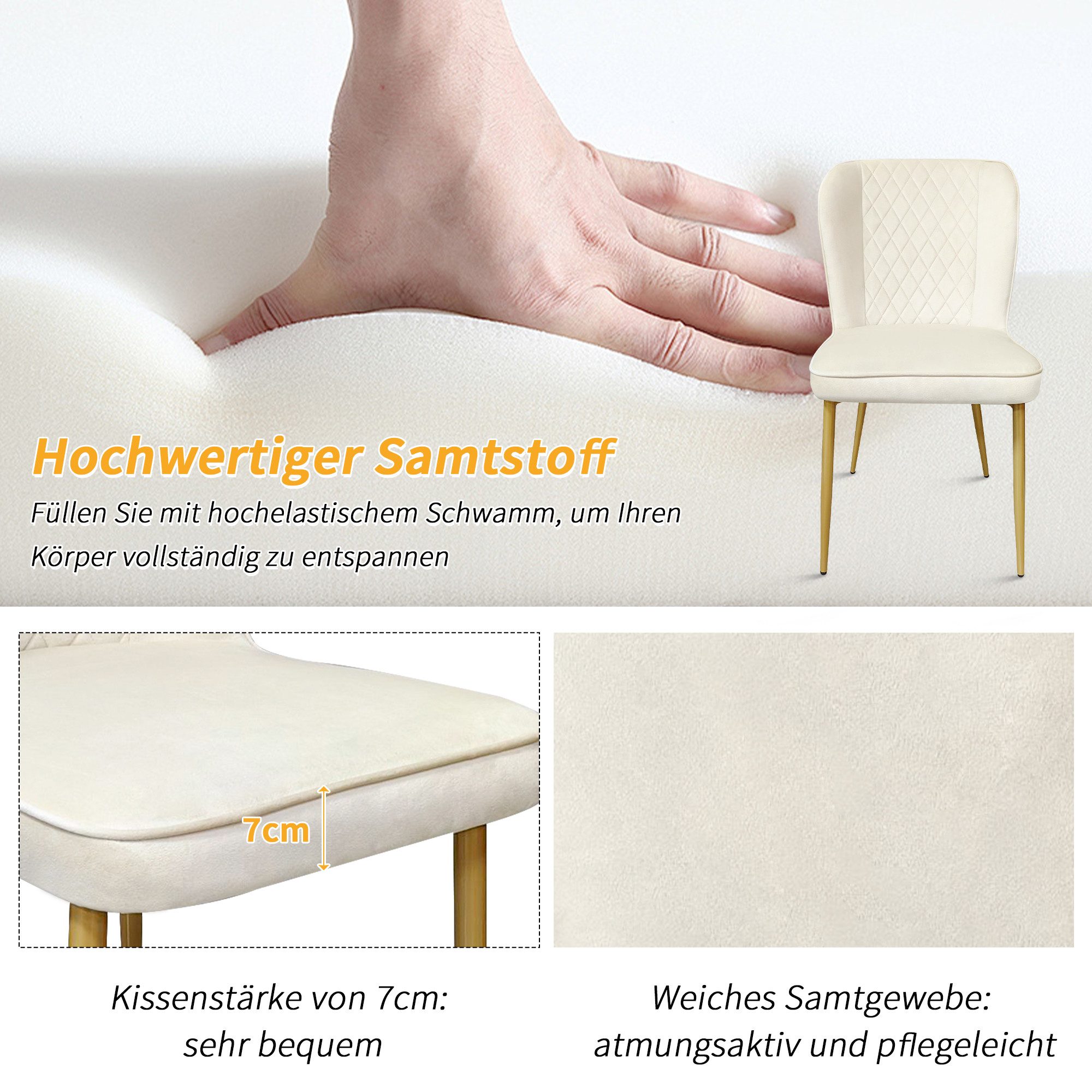 i@home Essgruppe 117×68cm Esstisch mit 4 günstig online kaufen