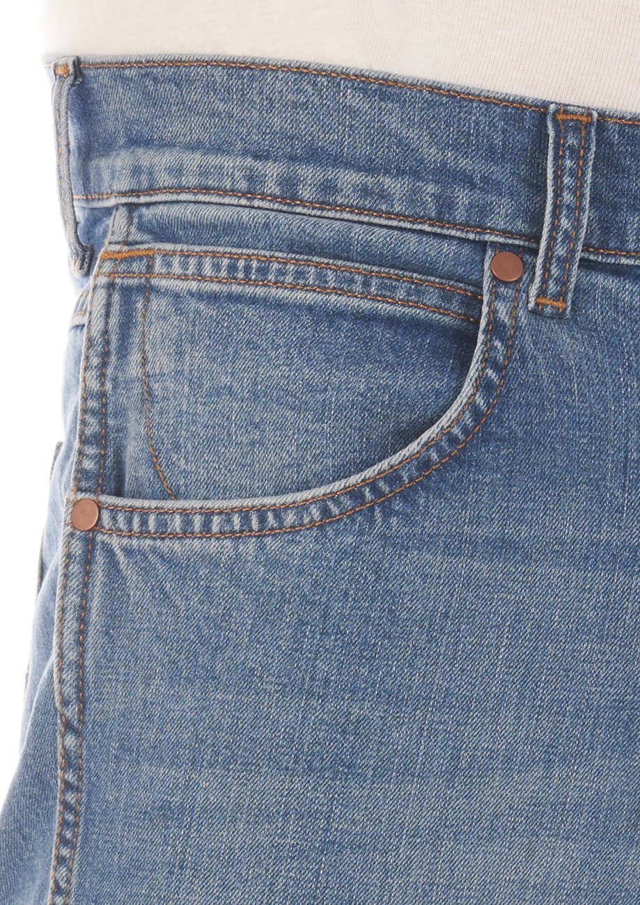 Wrangler Bootcut-Jeans Herren Jeanshose Jacksville Boot Cut Denim Hose mit Stretch