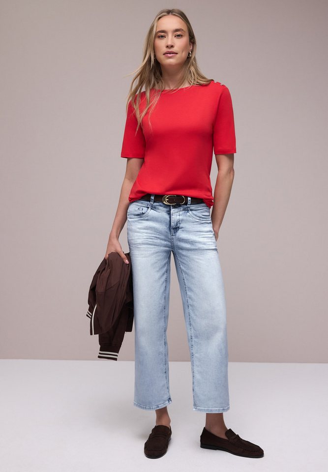 STREET ONE Loose-fit-Jeans High Waist