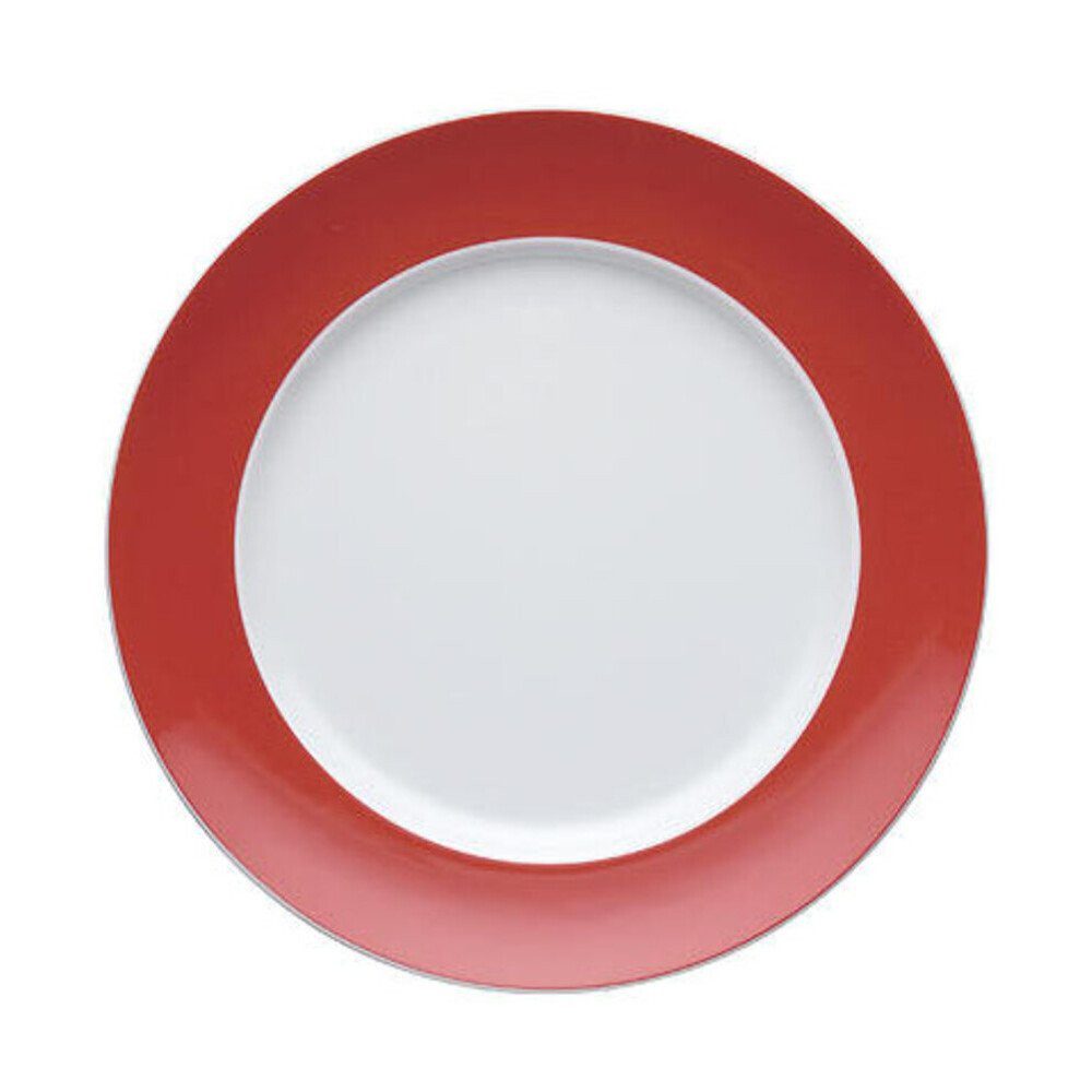Thomas Speiseteller Speiseteller 27 cm Sunny Day New Red, (1 St), Speiseteller, Ø27cm, Porzellan, rot