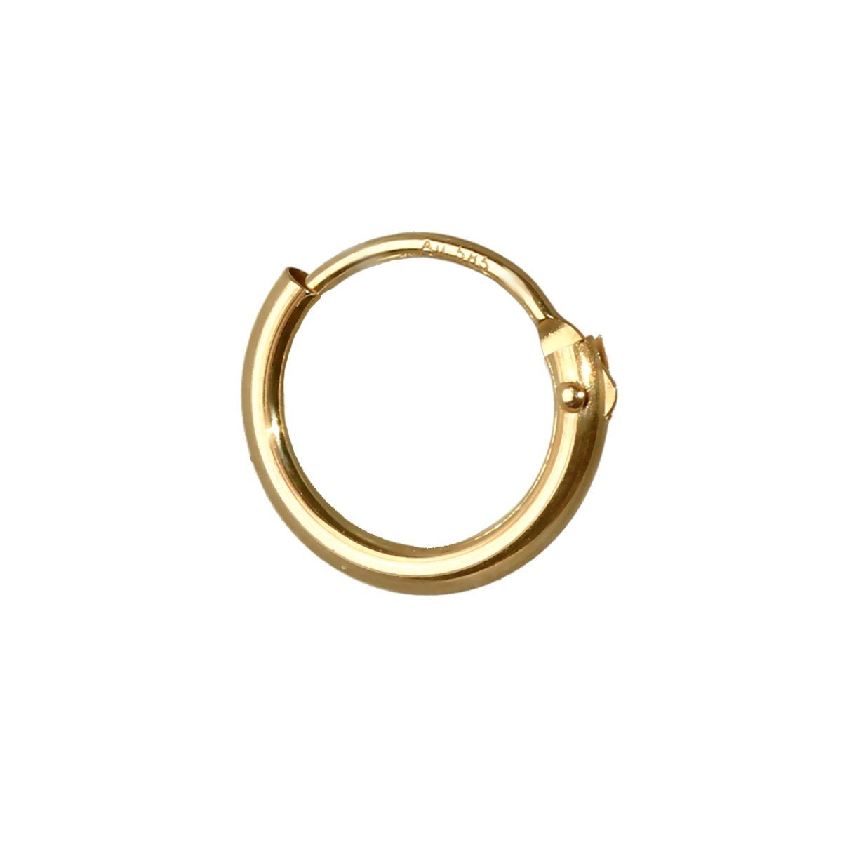 NKlaus Single-Creole 585 Echt Gold Einzel günstig online kaufen