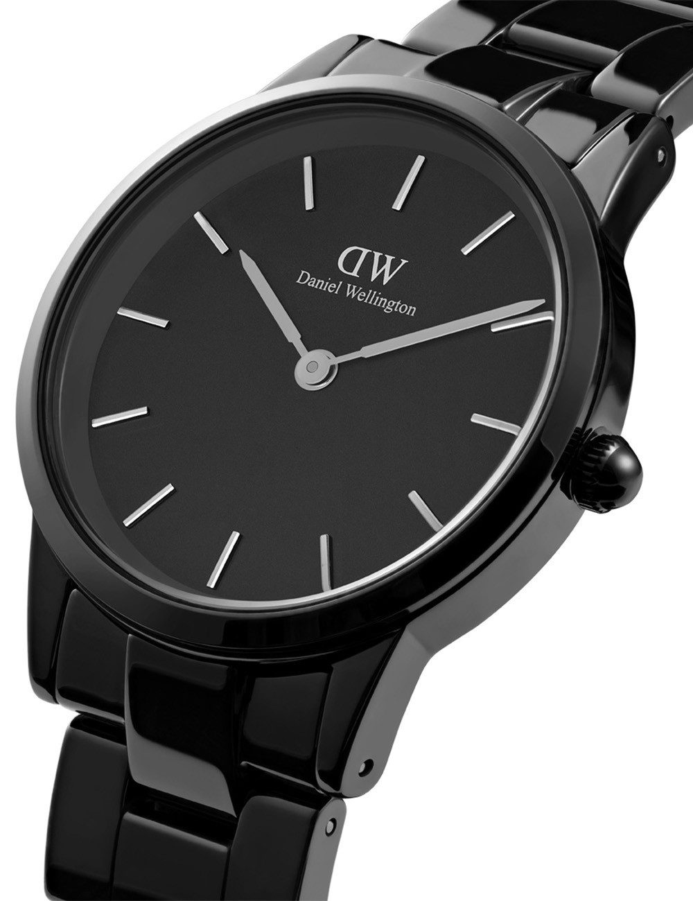 Daniel Wellington Quarzuhr Daniel Wellington DW00100414 Damenuhr Iconic Link Ceramic 32mm 3ATM Daniel Wellington DW00100414 Damenuhr Iconic Link Ceramic 32mm 3ATM