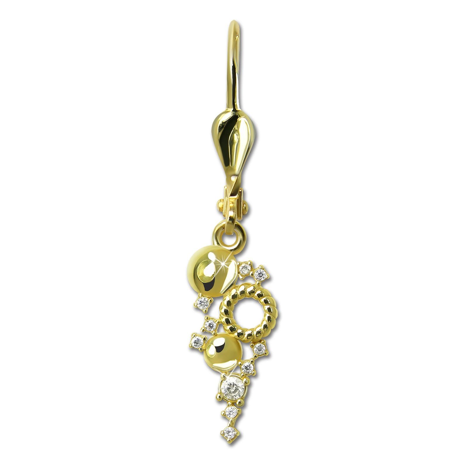 GoldDream Paar Ohrhänger GoldDream Ohrhänger Circle günstig online kaufen