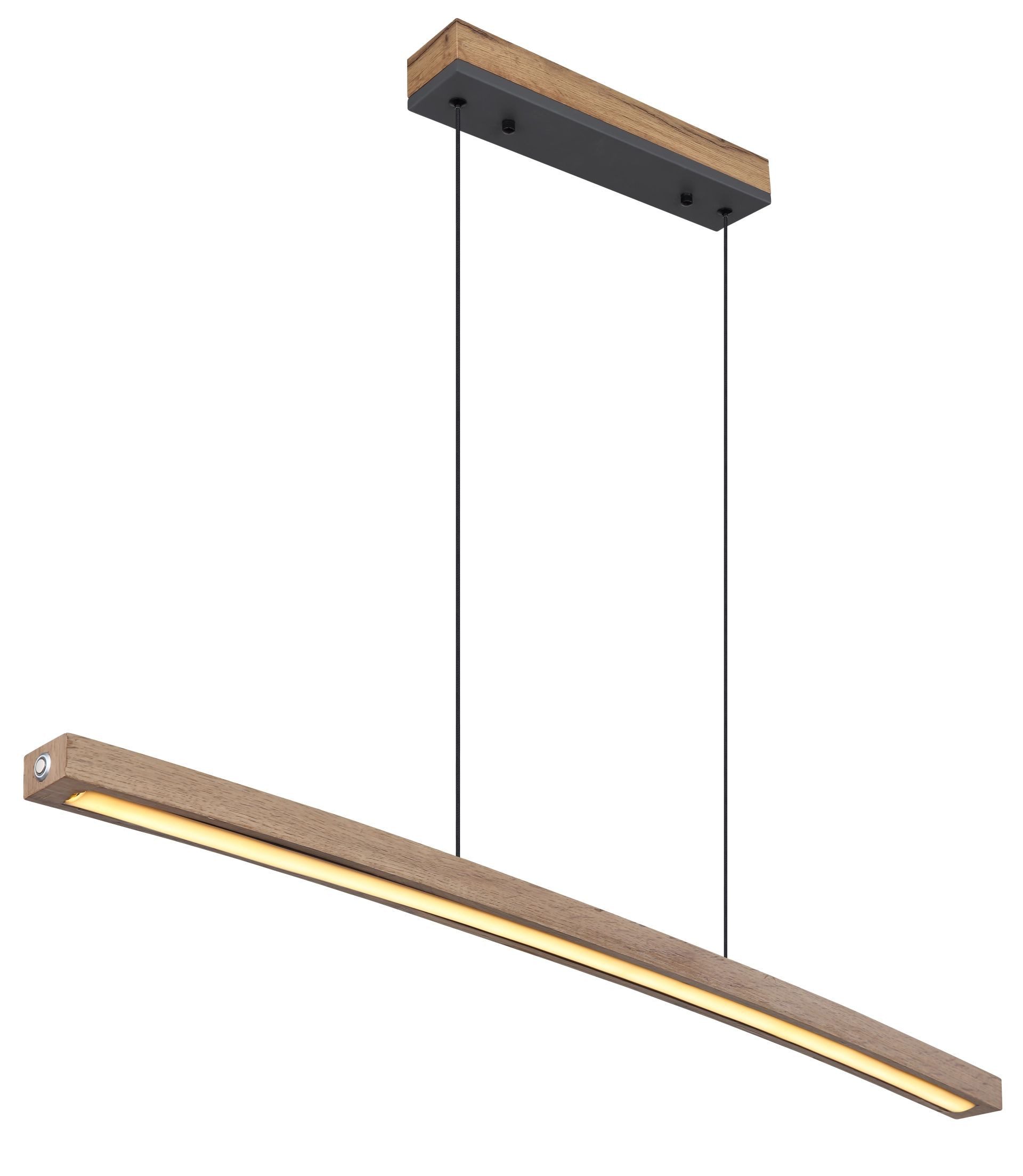 GLOBO LIGHTING LED-Hängeleuchte DORO, Memoryfunktion, LED fest integriert, Warmweiß, Pendelleuchte, Touch Ein/Aus, Esstisch, Besprechungstisch