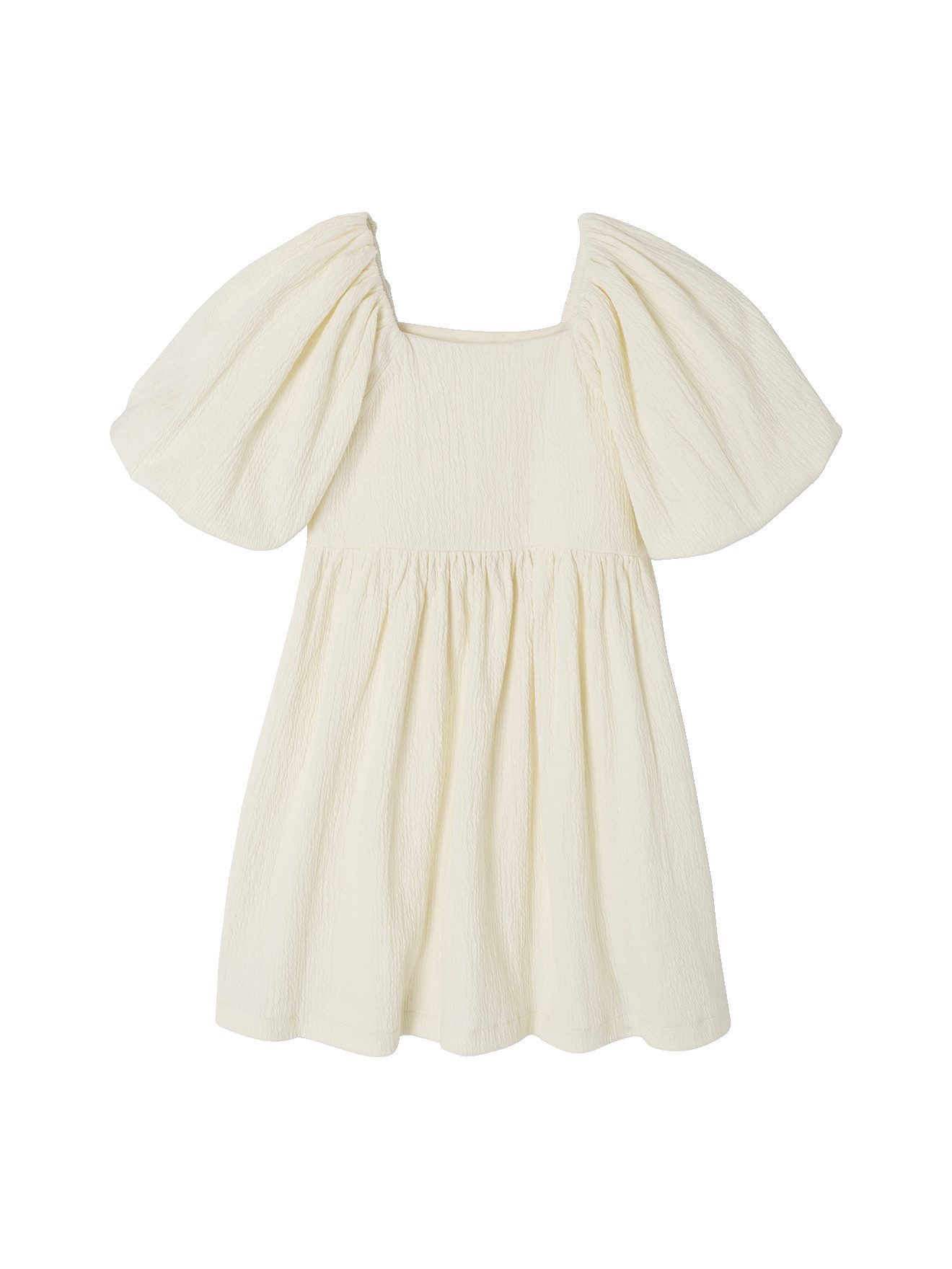Minikleid Festliches Mädchen Kleid mit Reliefstruktur