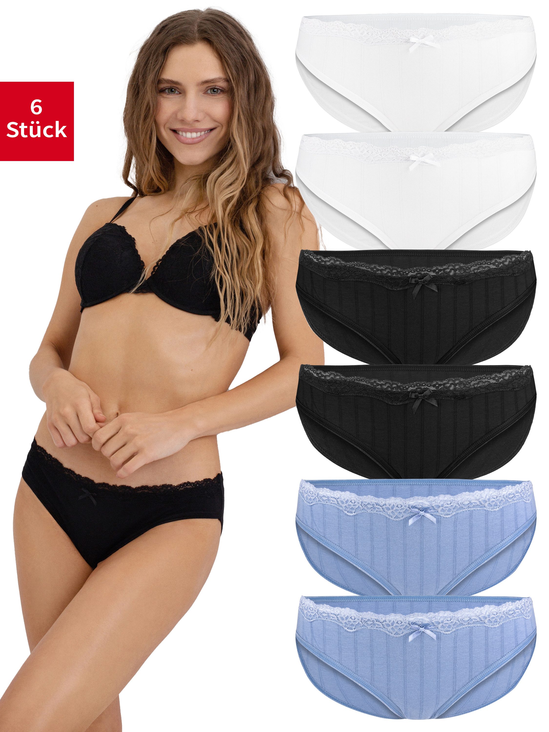Fabio Farini Slip Damen Unterhosen Panty - günstig online kaufen