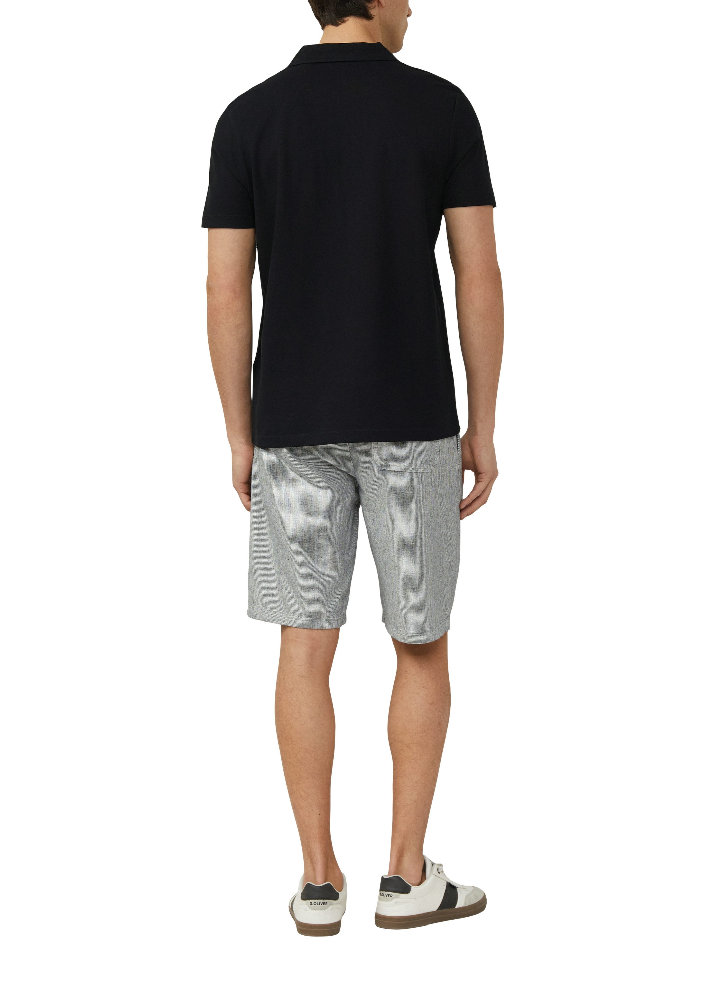 s.Oliver Shorts Sommershorts mit Leinen