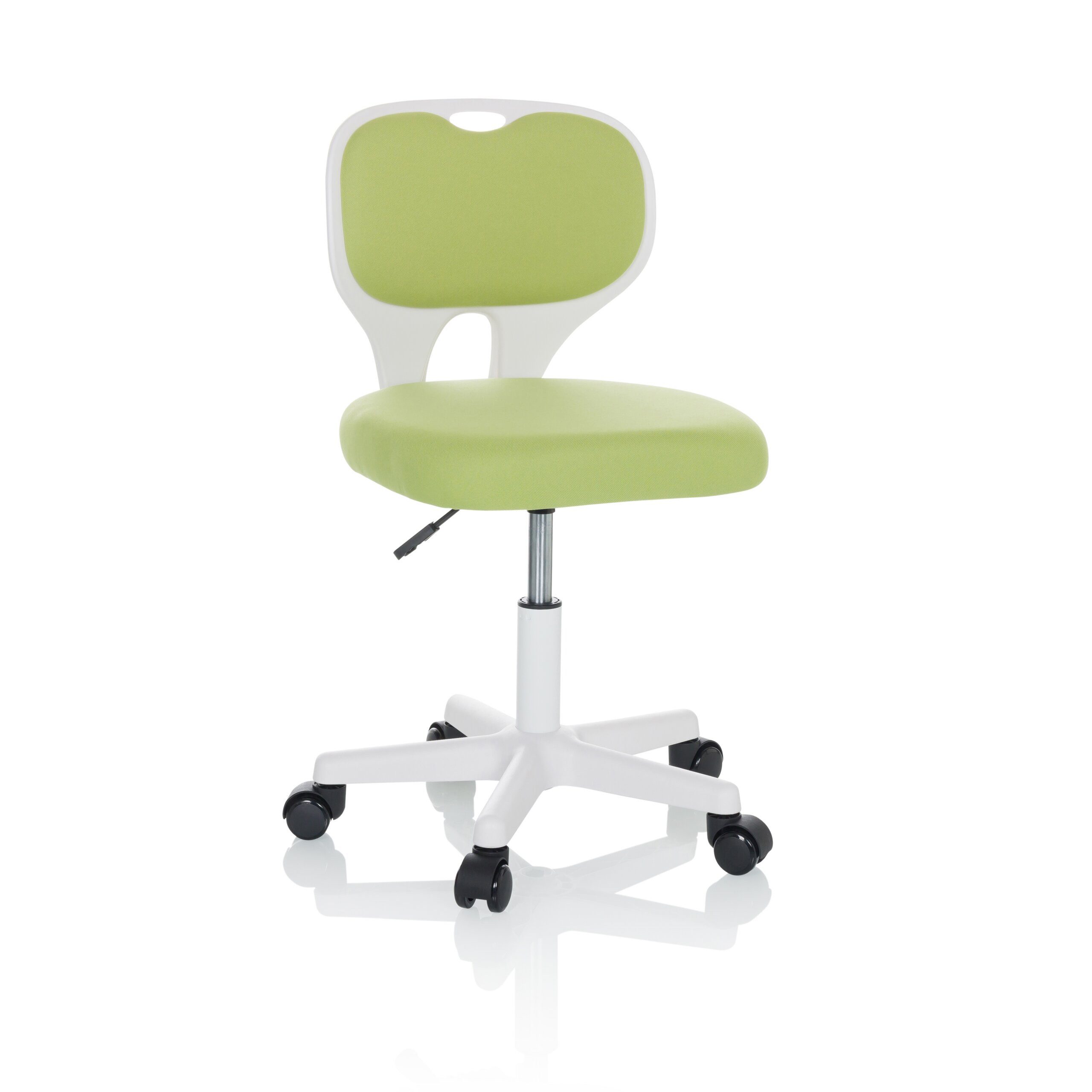 hjh OFFICE Drehstuhl Kinderdrehstuhl Kiddy Top W Stoff ohne Armlehnen (1 St), Kinder Bürostuhl mitwachsend, ergonomisch