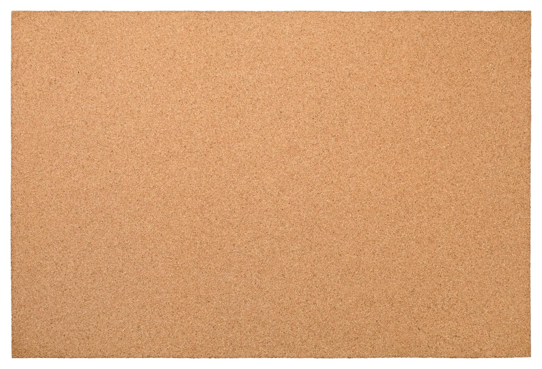 Kork-Deko.de Pinnwand Pinnwand aus Kork (90x60cm) mit einer Stärke von 20mm günstig online kaufen