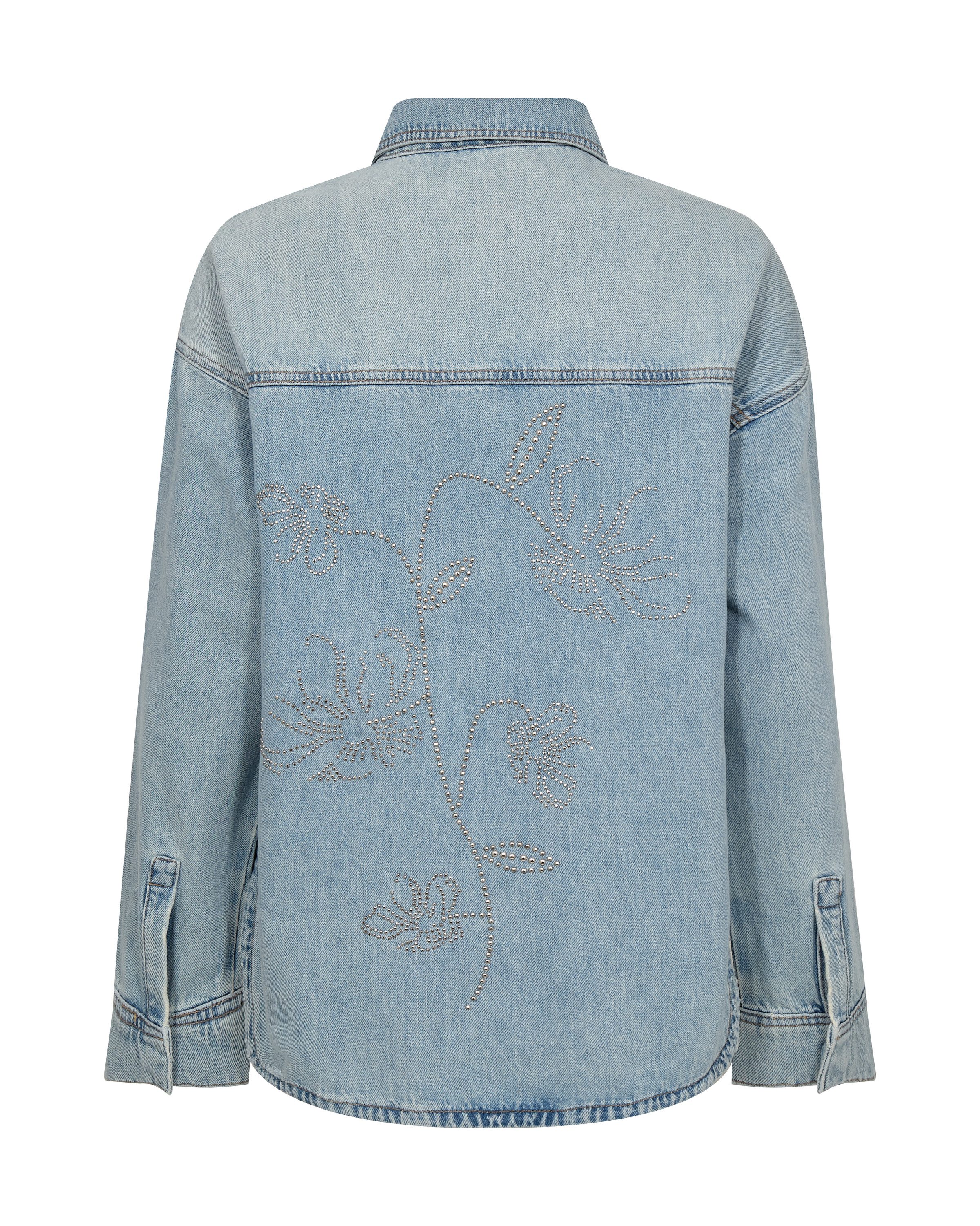 Mos Mosh Jeansbluse Emm Flower Shirt