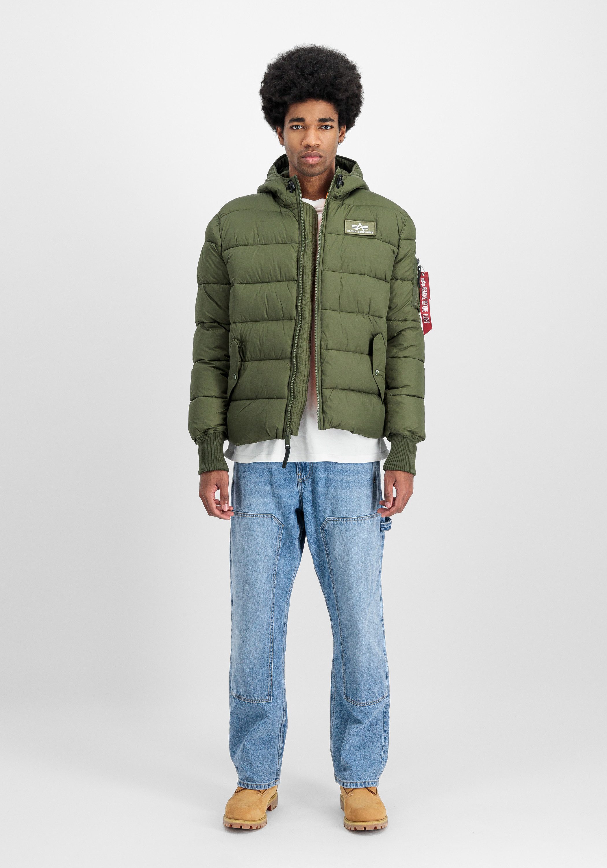 Alpha Industries Winterjacke Hooded Puffer Alpha FD