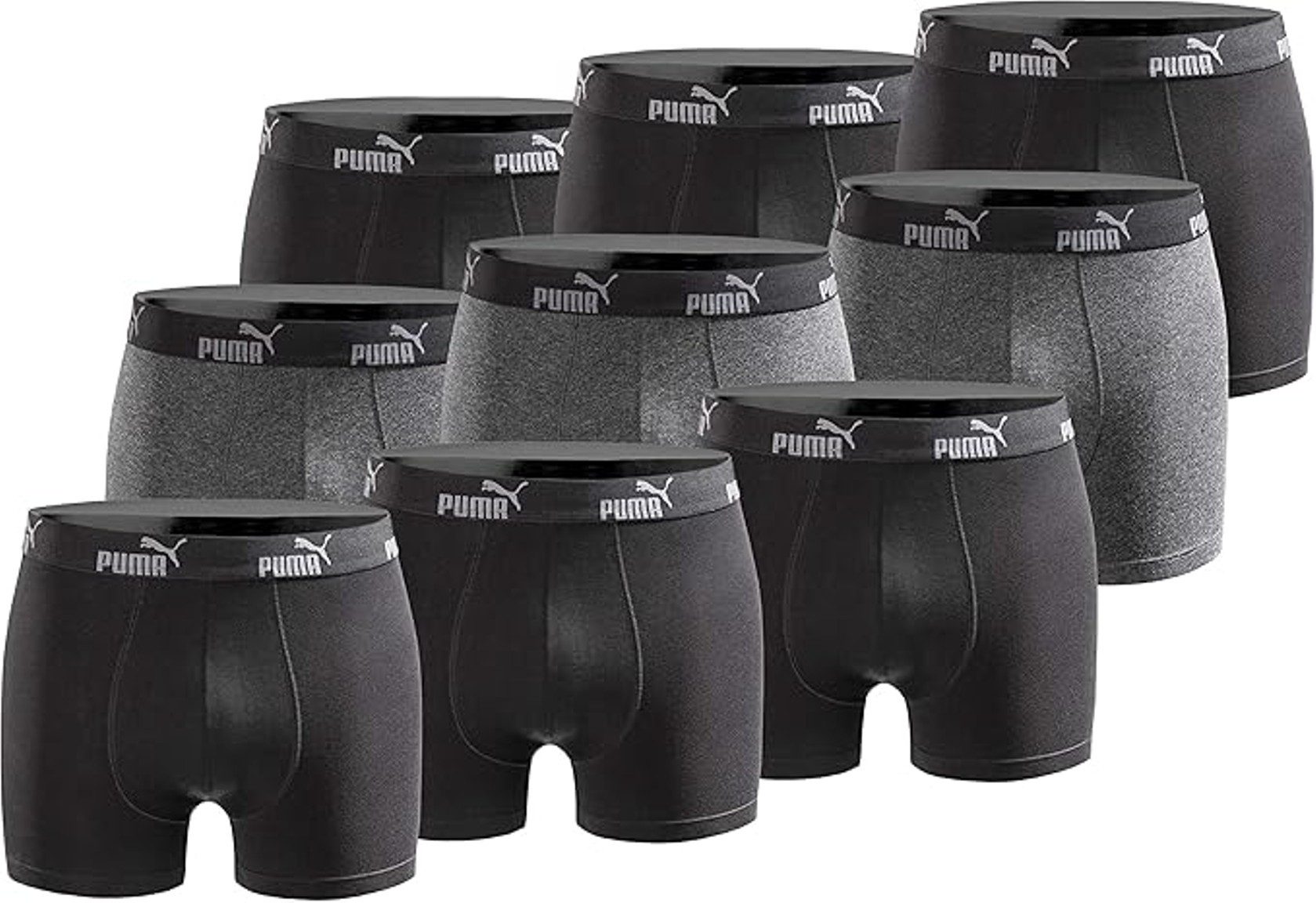 PUMA Боксерские мужские трусы, боксерки Herren im 9er Pack Limited Edition